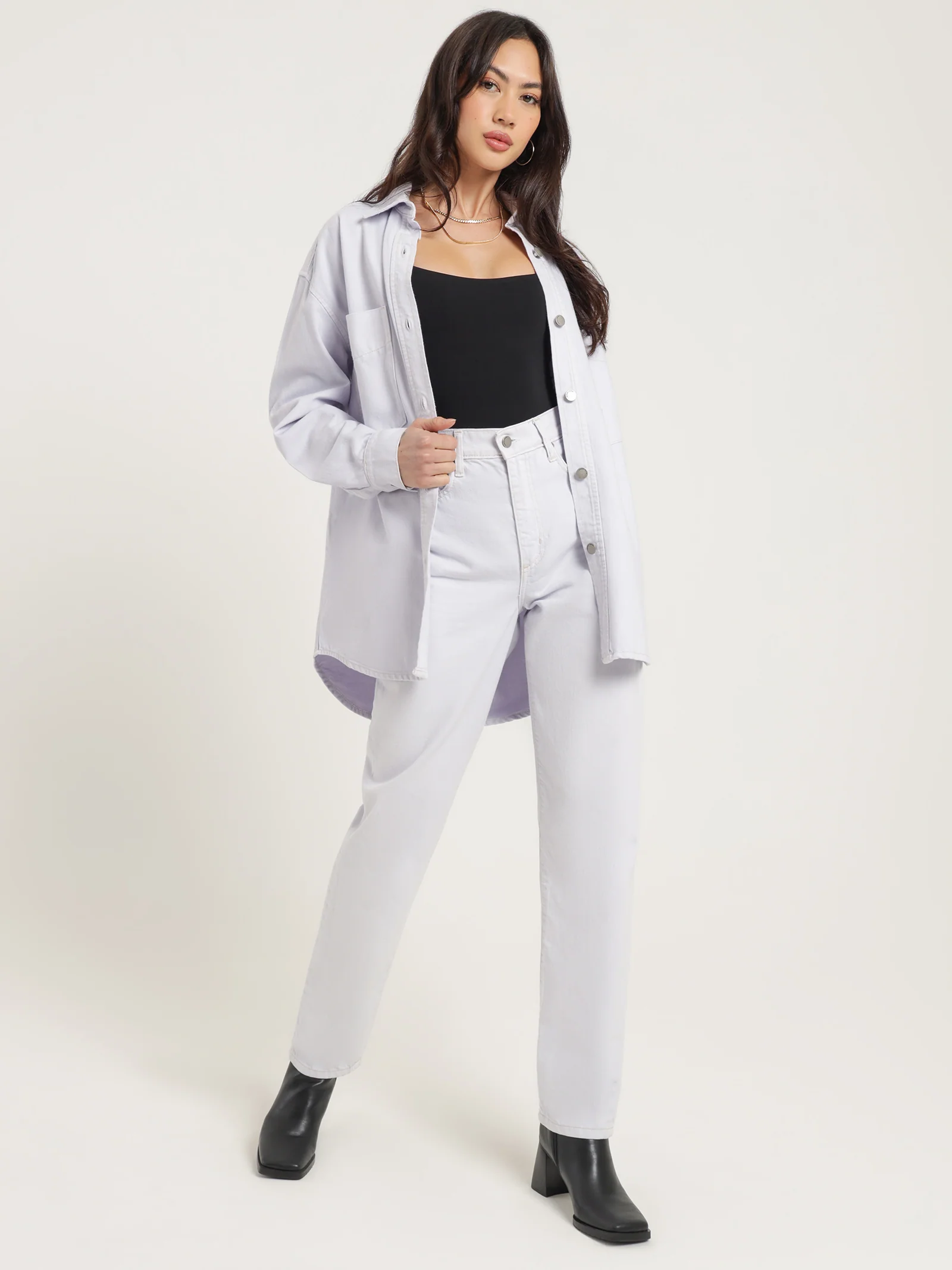 Stella Denim Overshirt - Image 5