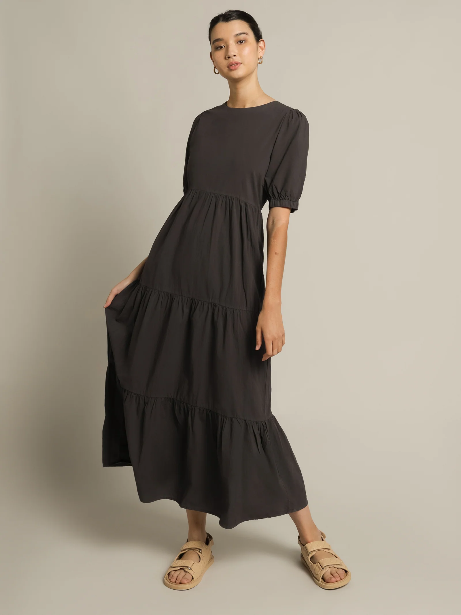 Stella Poplin Maxi Dress