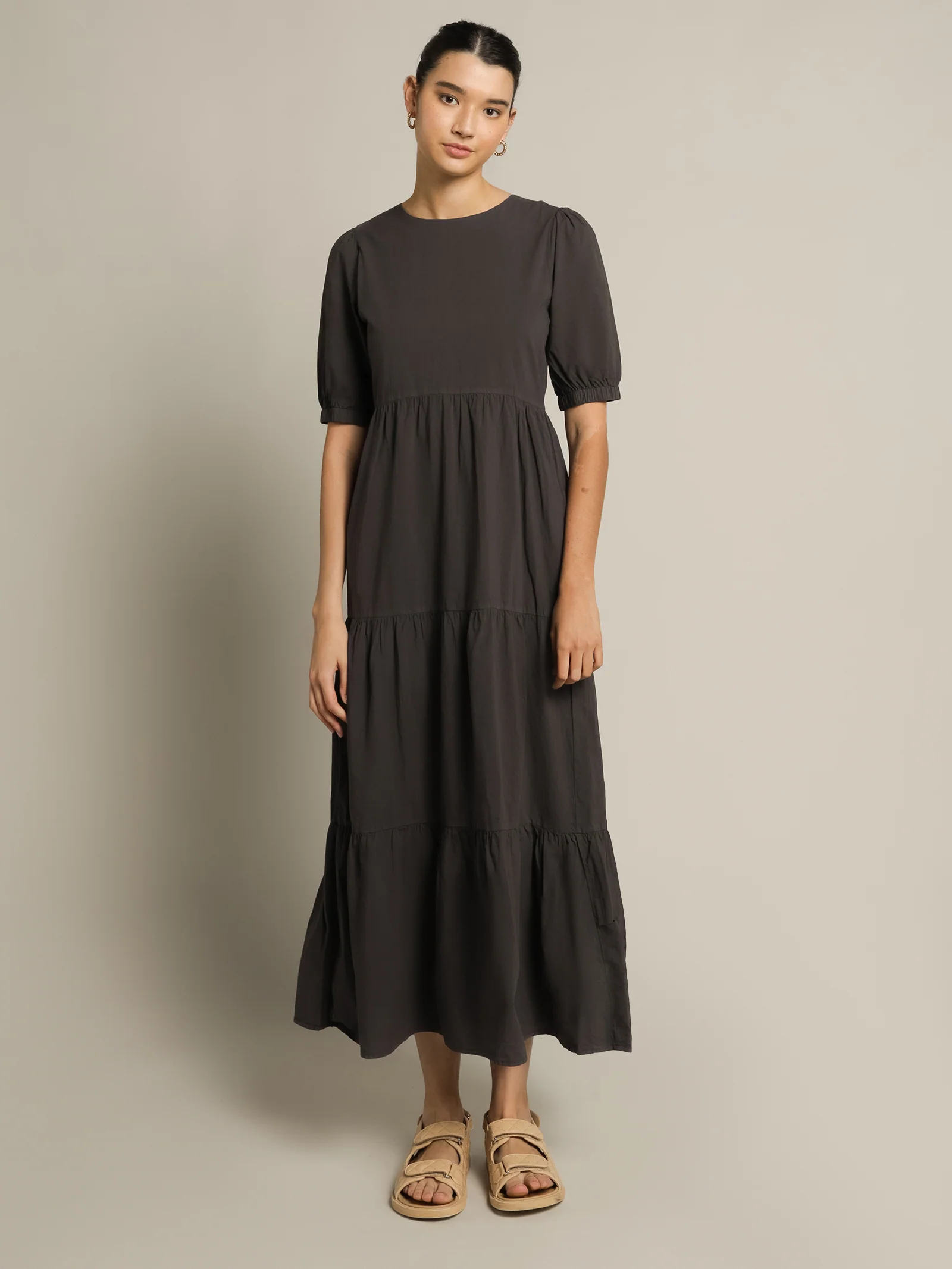 Stella Poplin Maxi Dress - Image 2