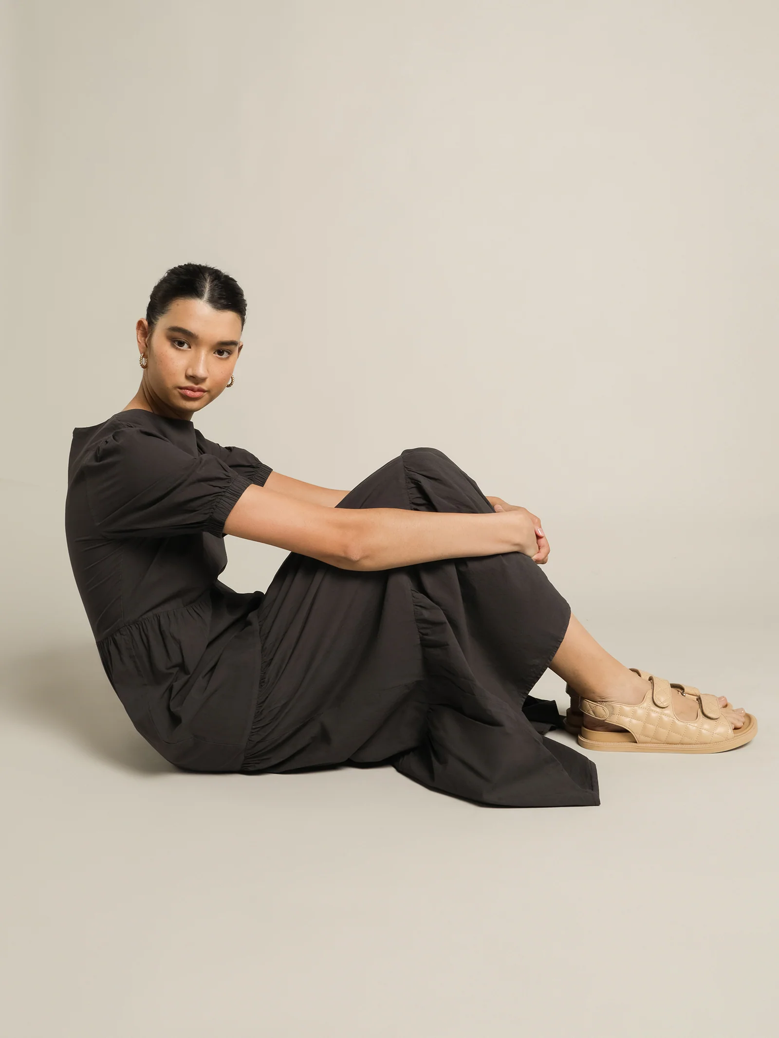 Stella Poplin Maxi Dress - Image 3