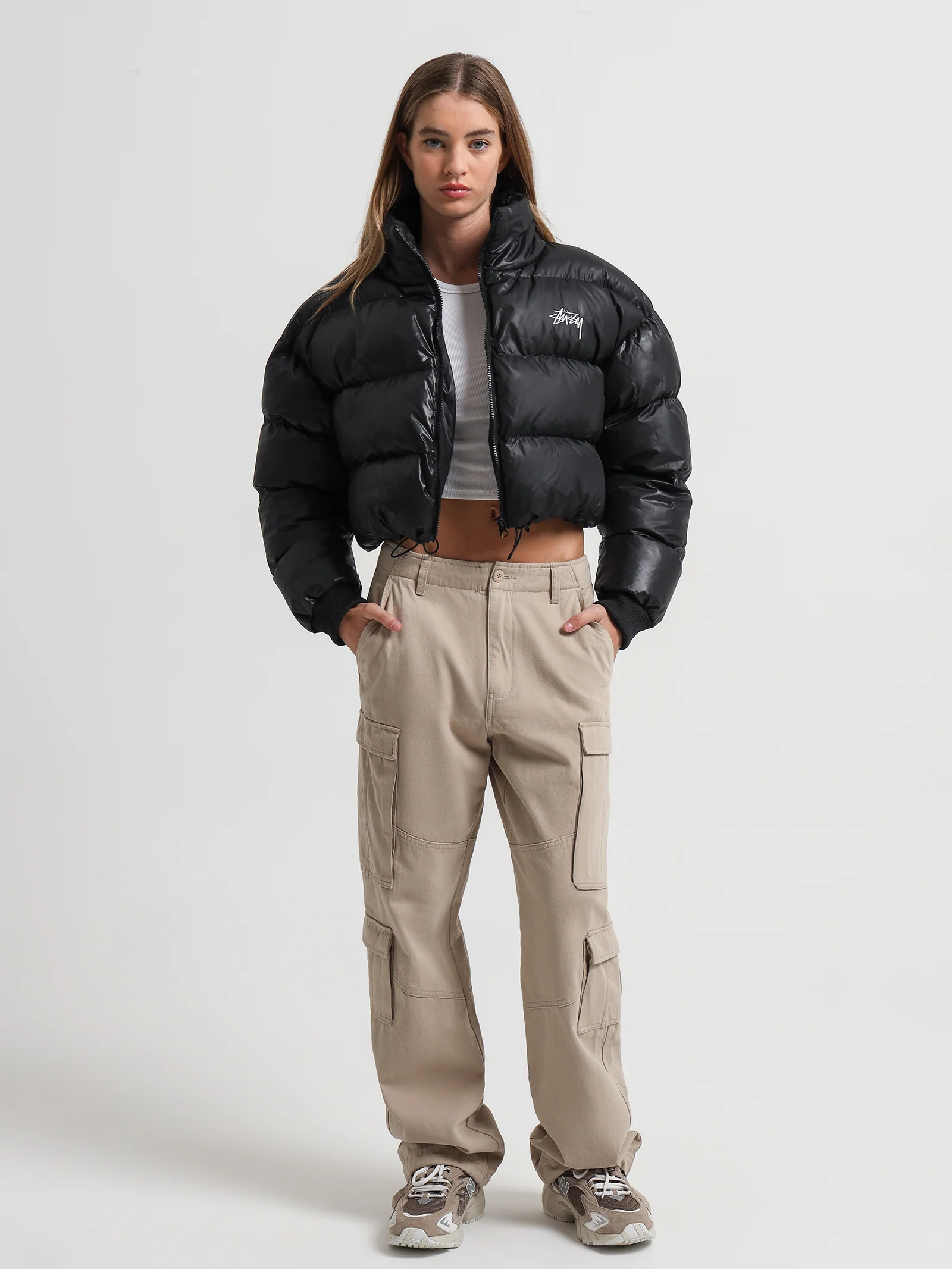 Stock Crop Puffer Jacket - Image 4