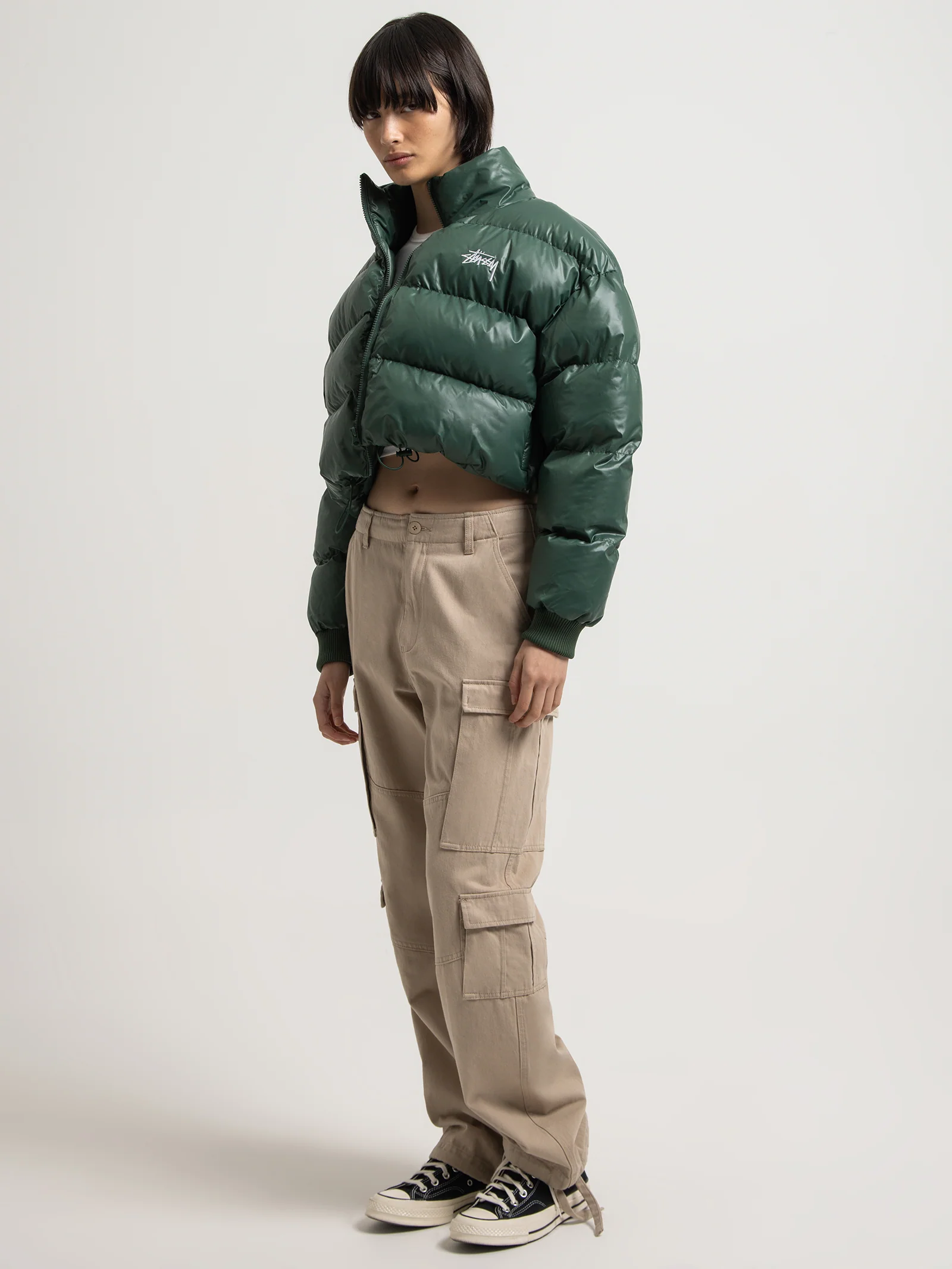 Stock Crop Puffer Jacket - Image 2