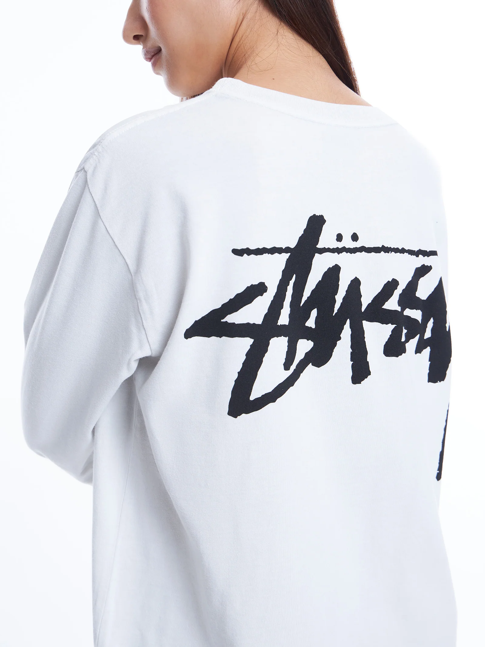 Stock Heavyweight Relaxed Long Sleeve T-Shirt - Image 3