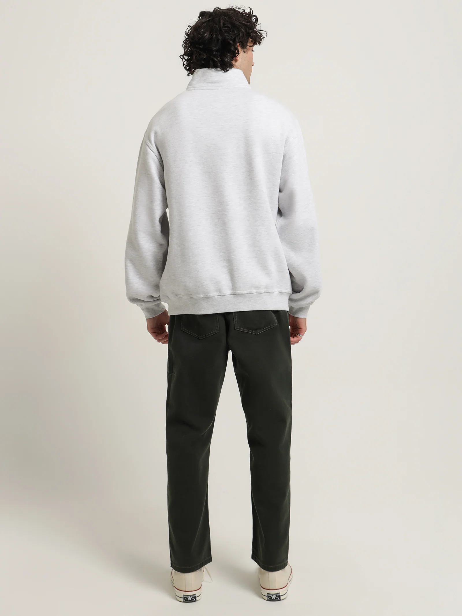Stock Logo Mock Neck Sweater - Image 5