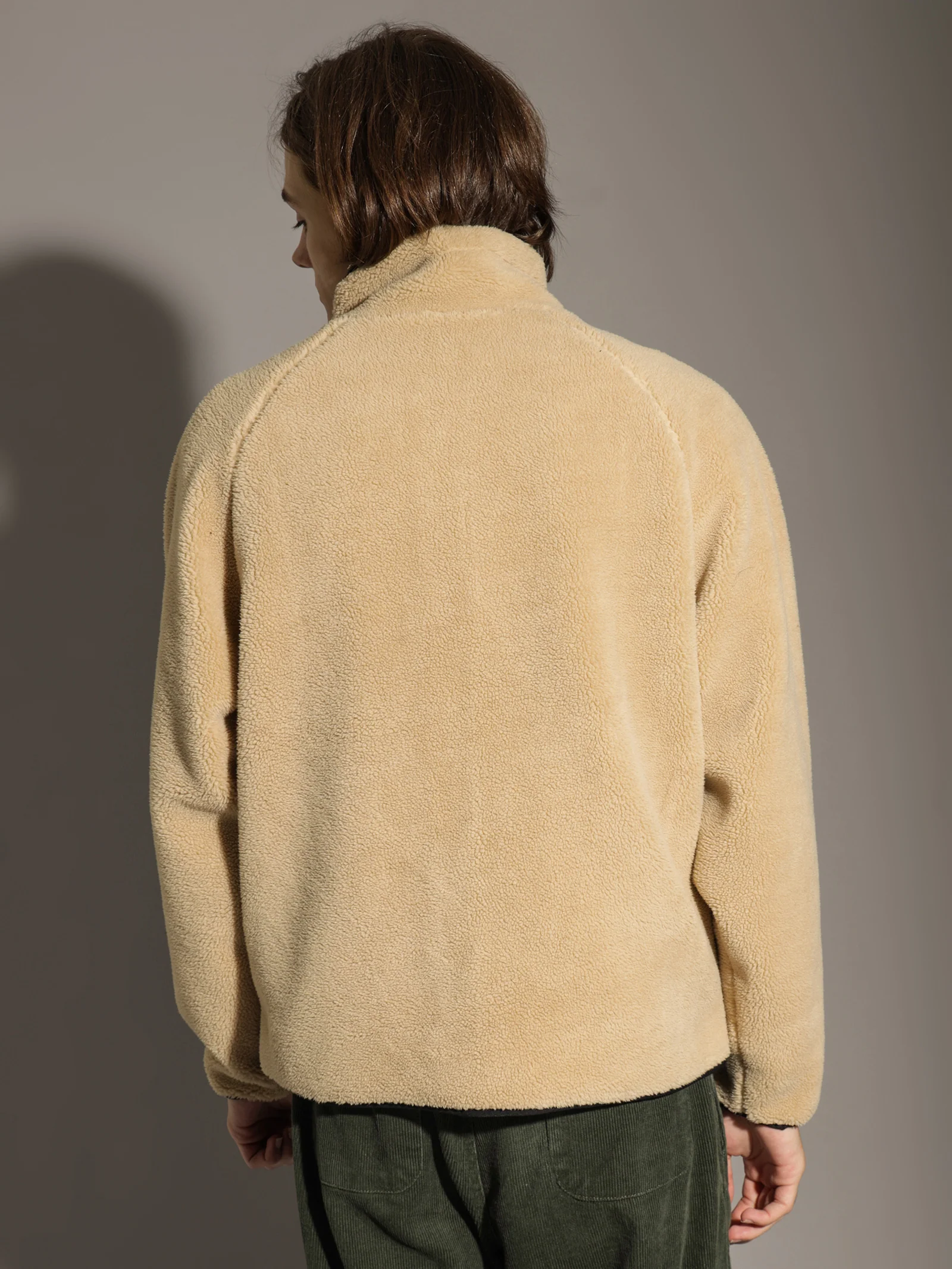 Stock Raglan Sherpa Jacket - Image 6