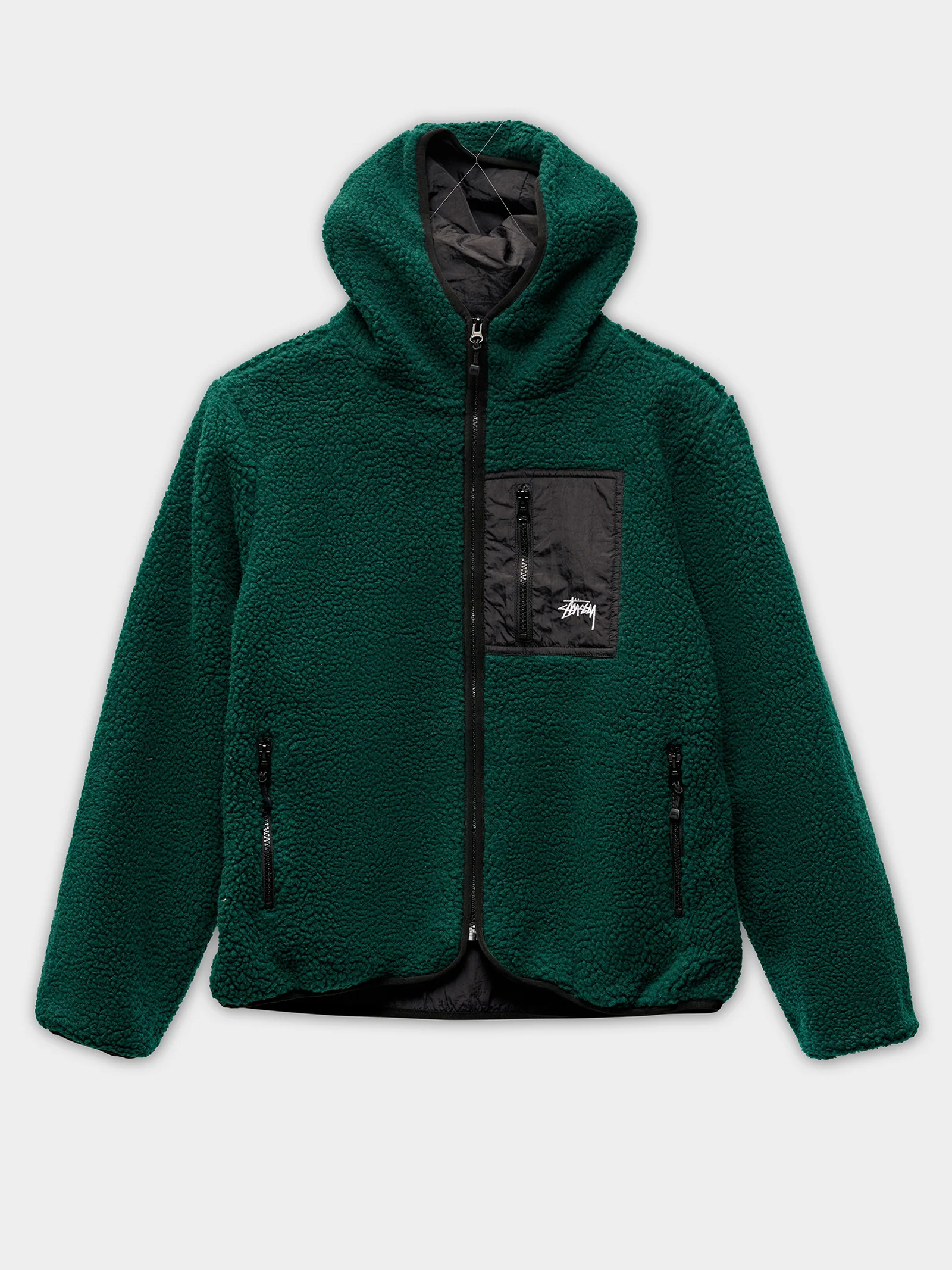 Stock Sherpa Hood Jacket - Image 3