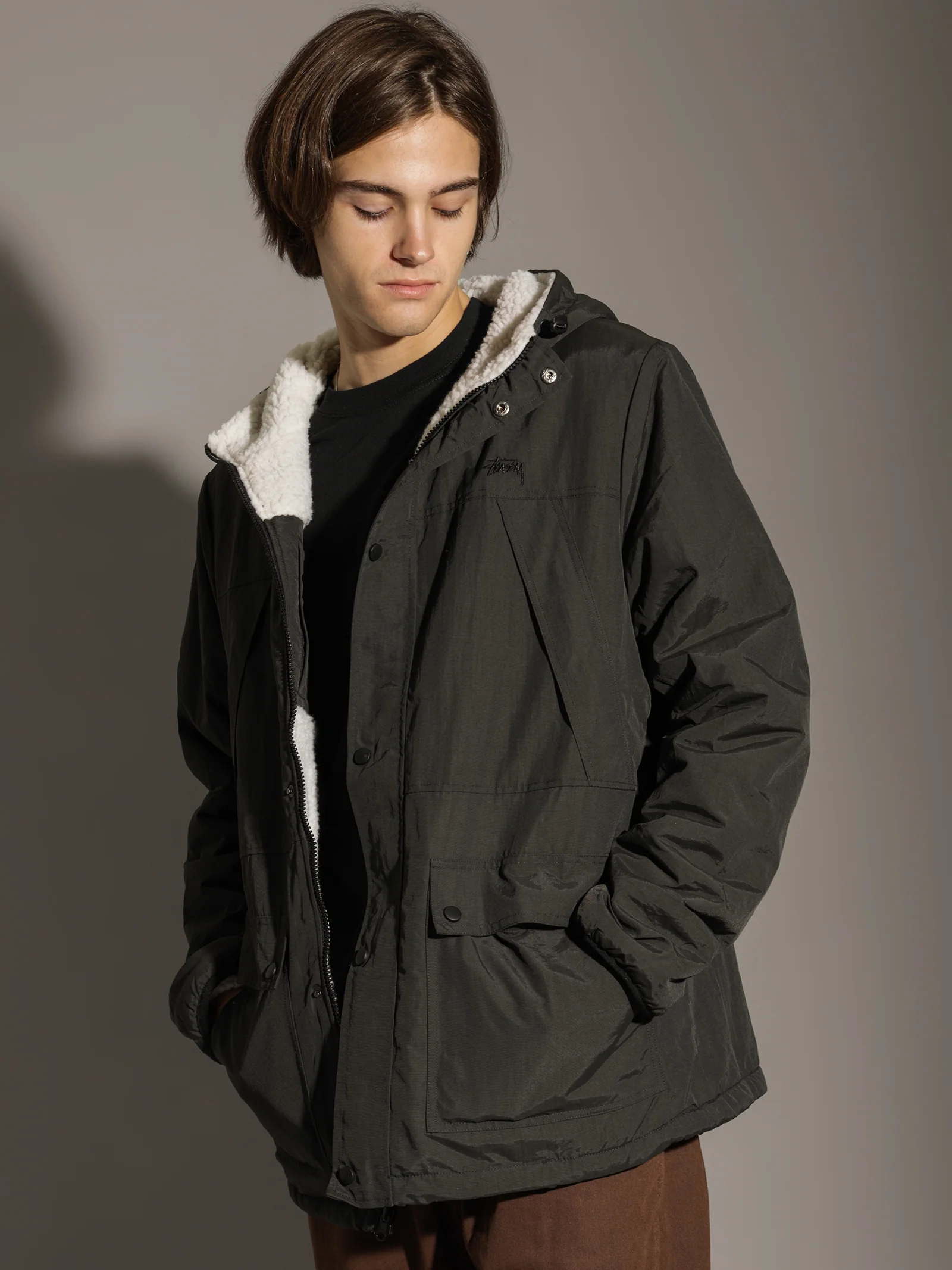 Stock Sherpa Reversible Jacket - Image 5