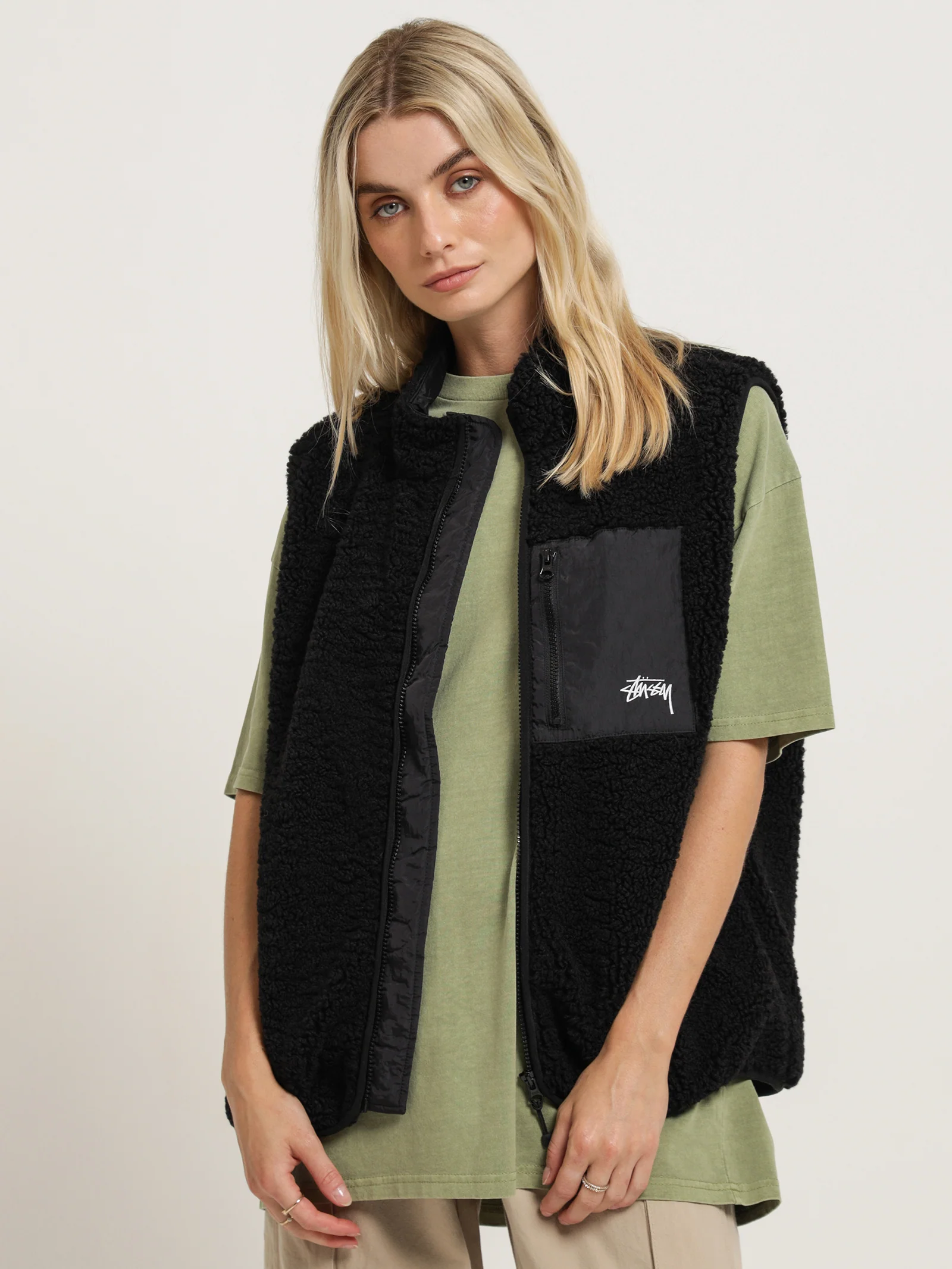 Stock Sherpa Vest - Image 3
