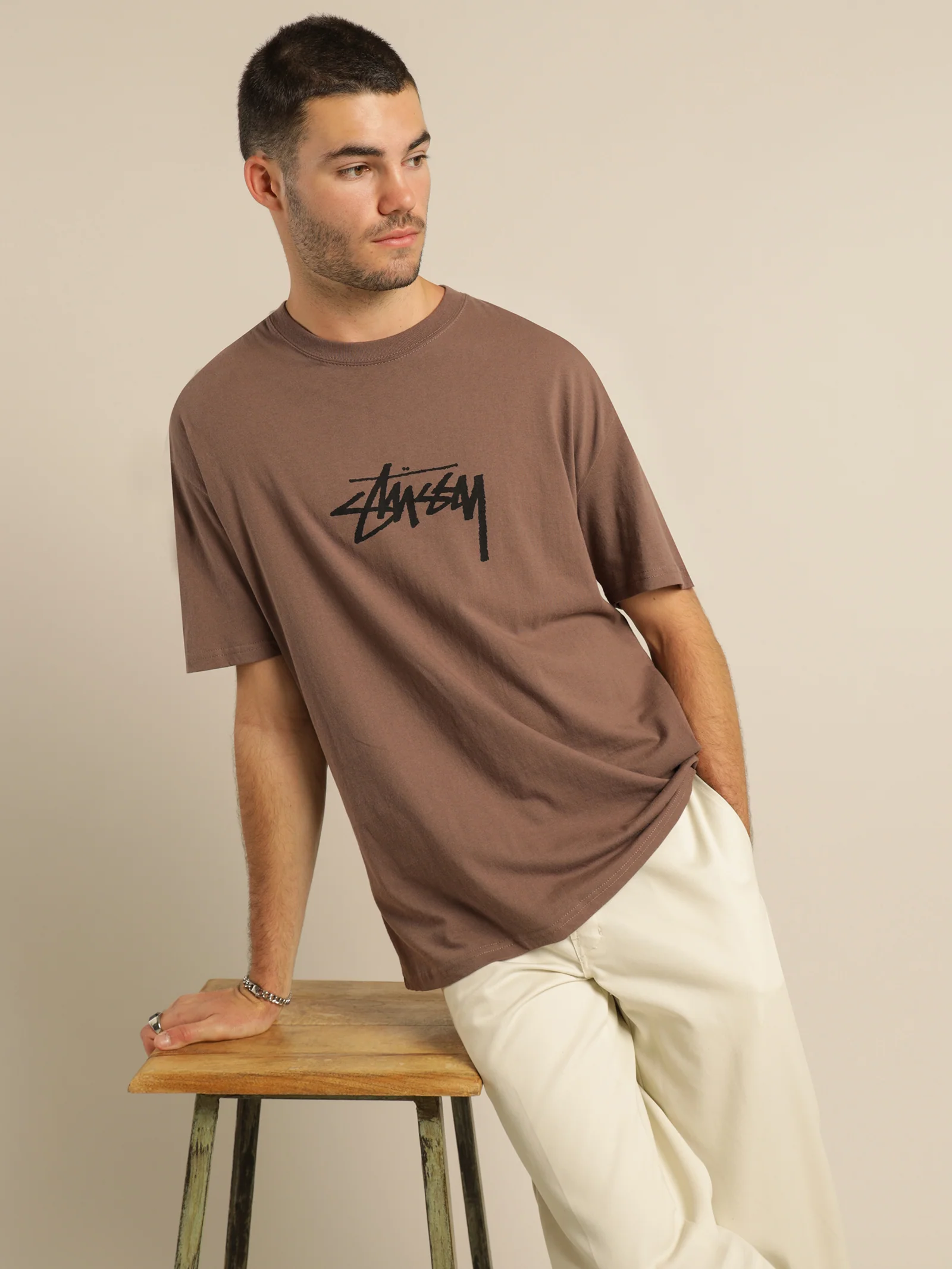 Stock Short Sleeve T-Shirt - Image 4