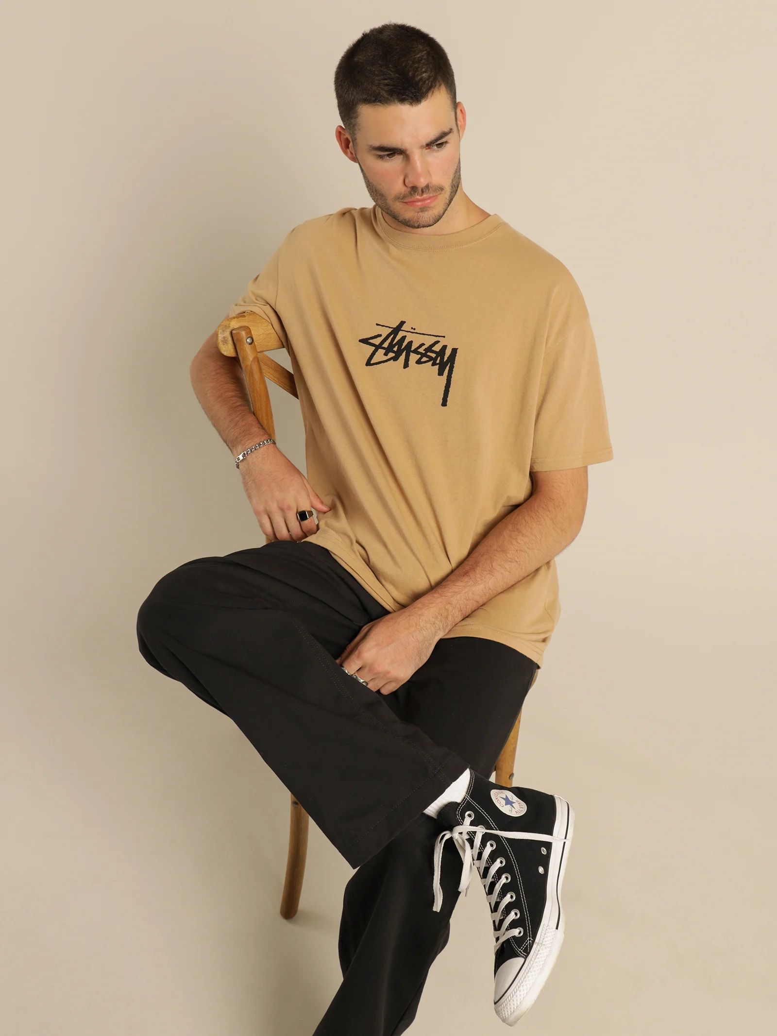 Stock Short Sleeve T-Shirt - Image 2