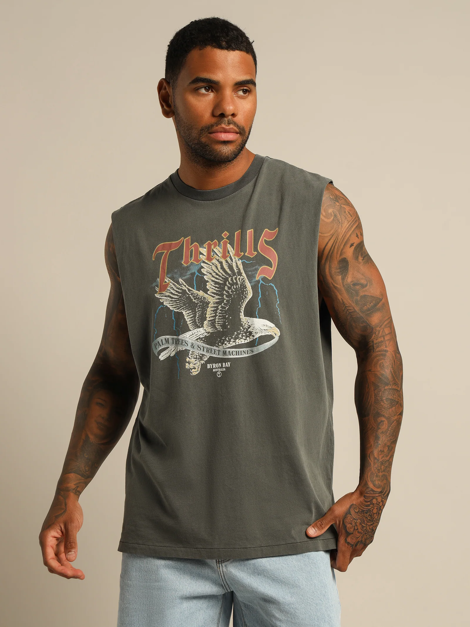 Storm The Castle Merch Fit Muscle T-Shirt - Image 2