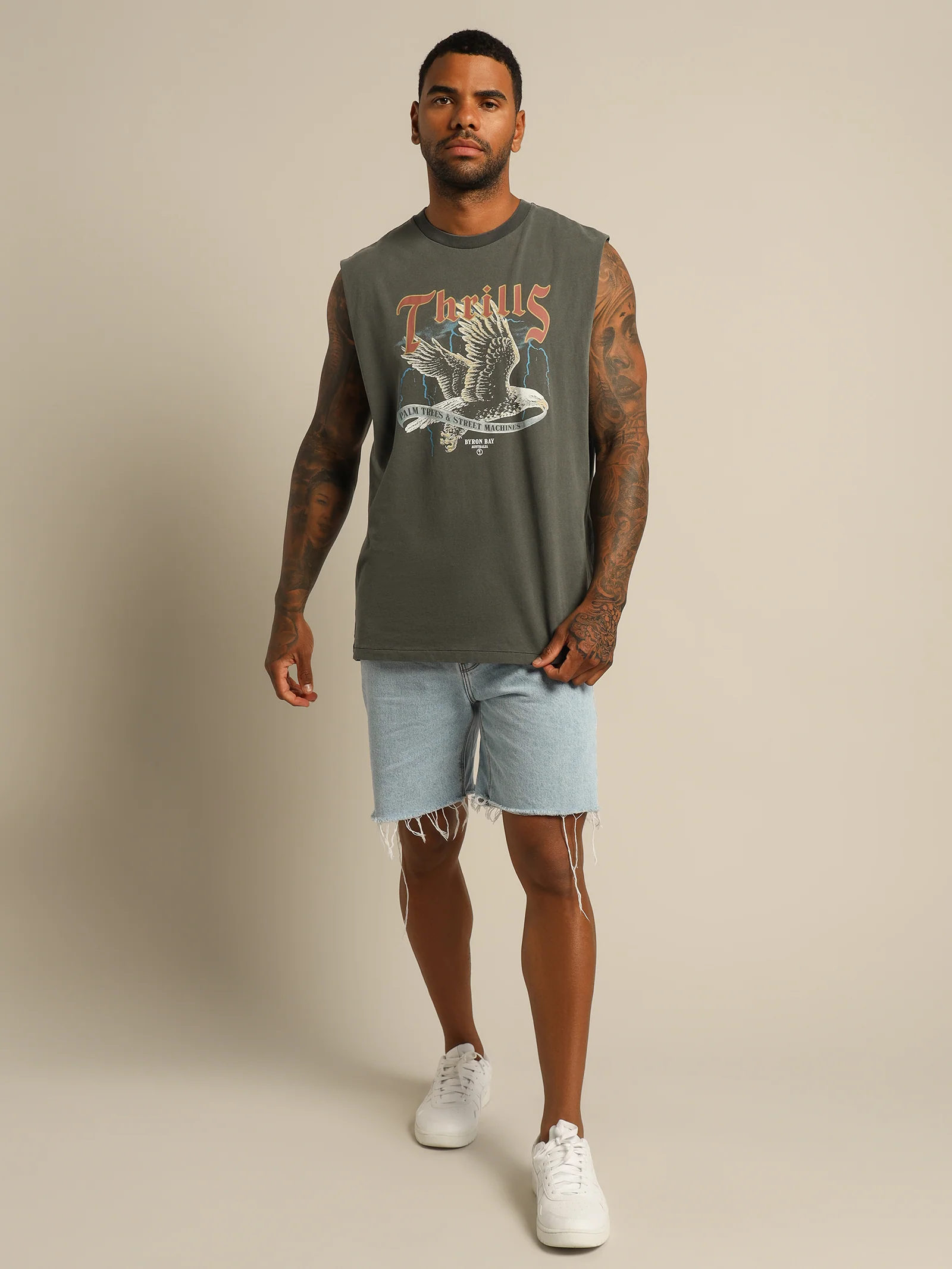 Storm The Castle Merch Fit Muscle T-Shirt - Image 3