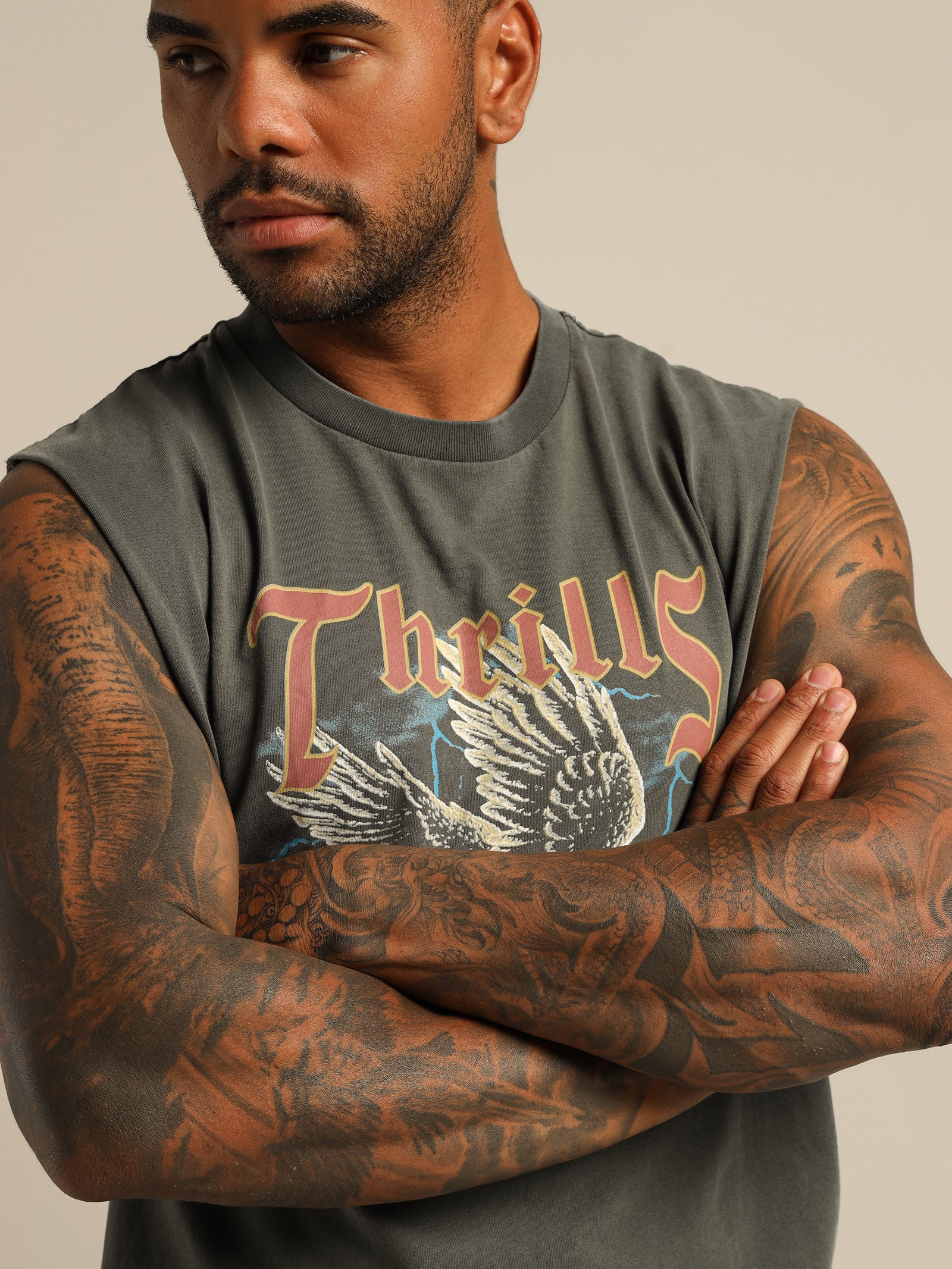 Storm The Castle Merch Fit Muscle T-Shirt - Image 5