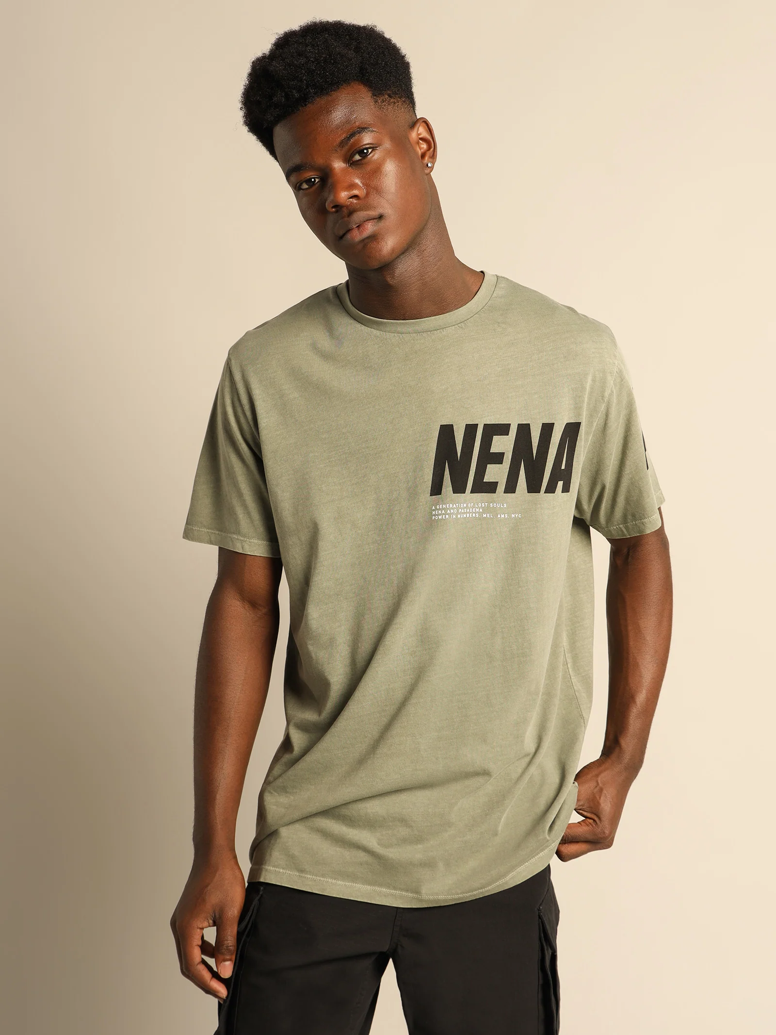 Stranded Cape Back T-Shirt - Image 2