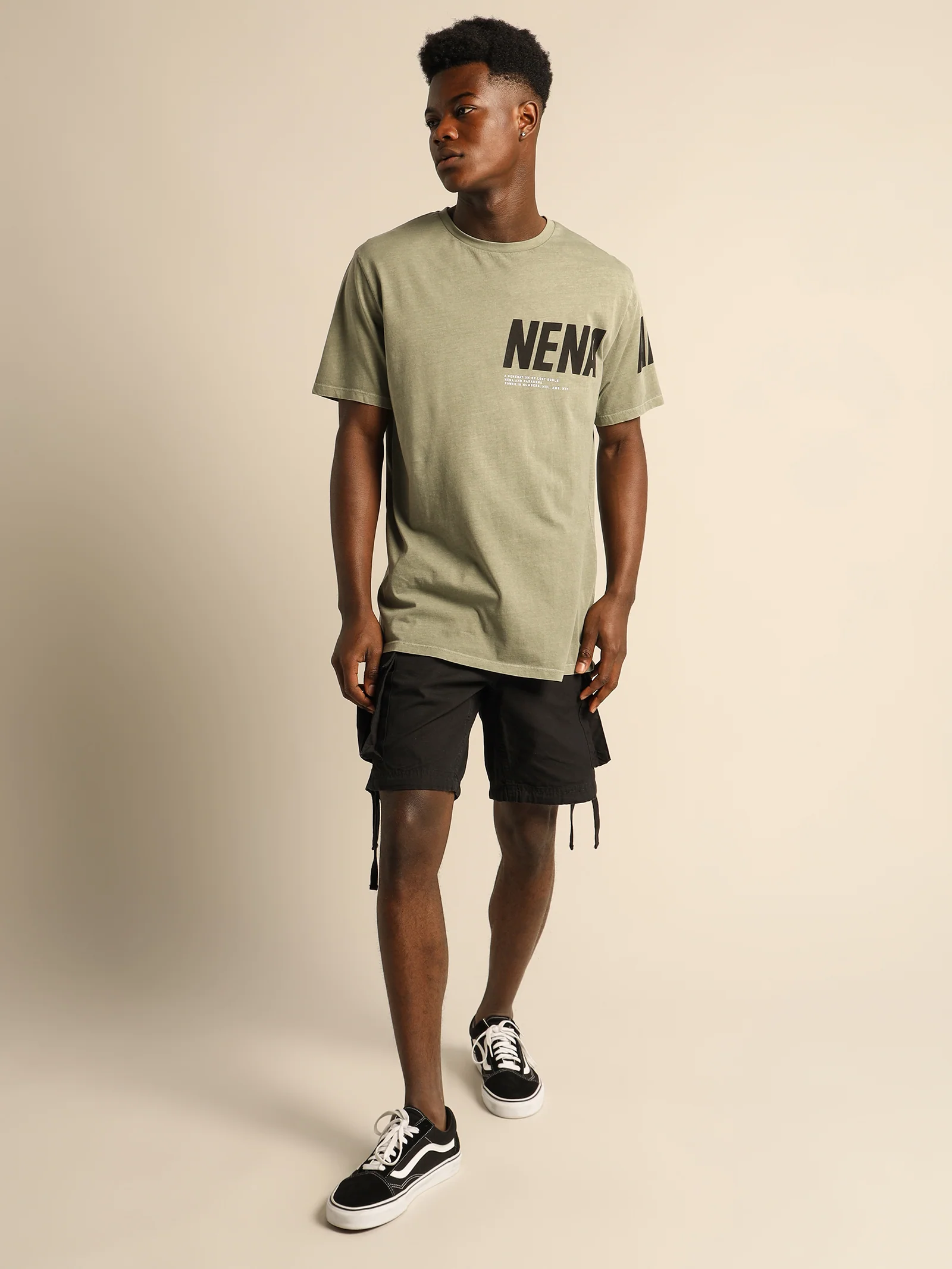Stranded Cape Back T-Shirt - Image 3