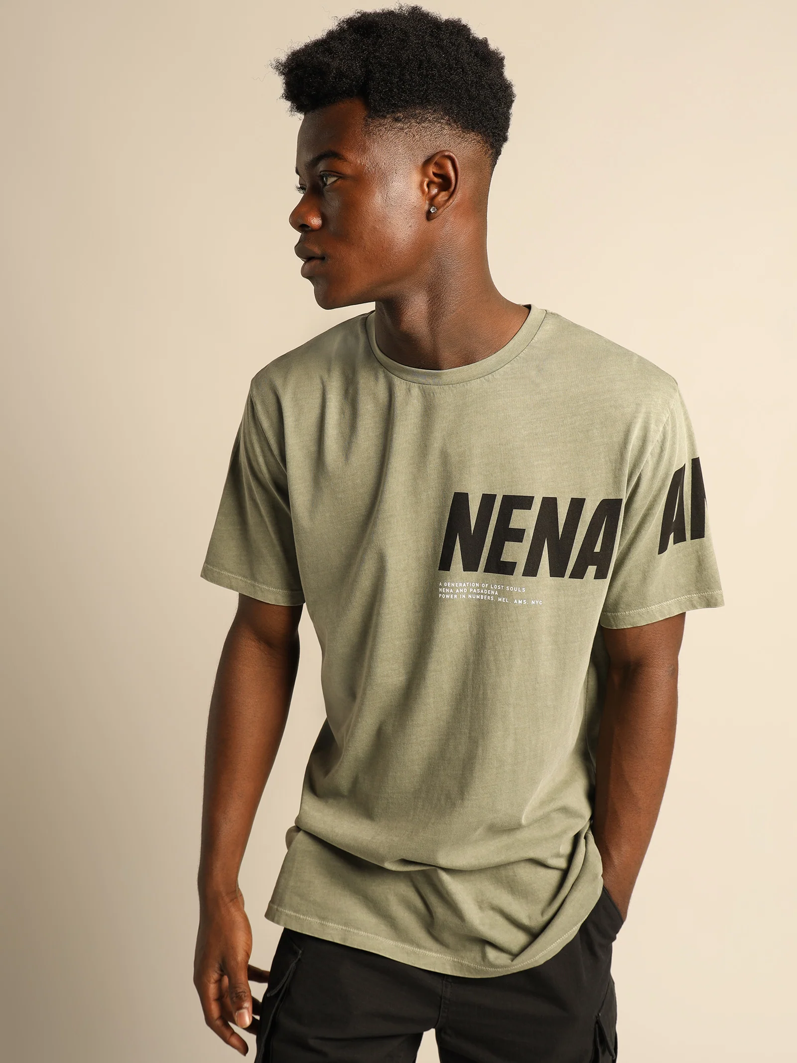 Stranded Cape Back T-Shirt - Image 4