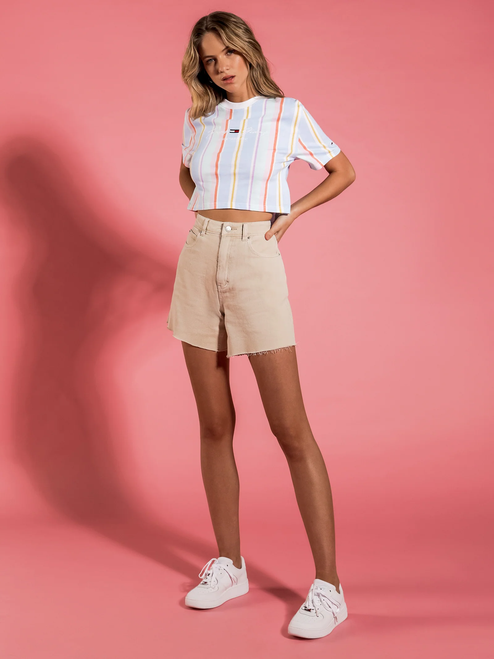 Stripe 1 Crop T-Shirt - Image 5