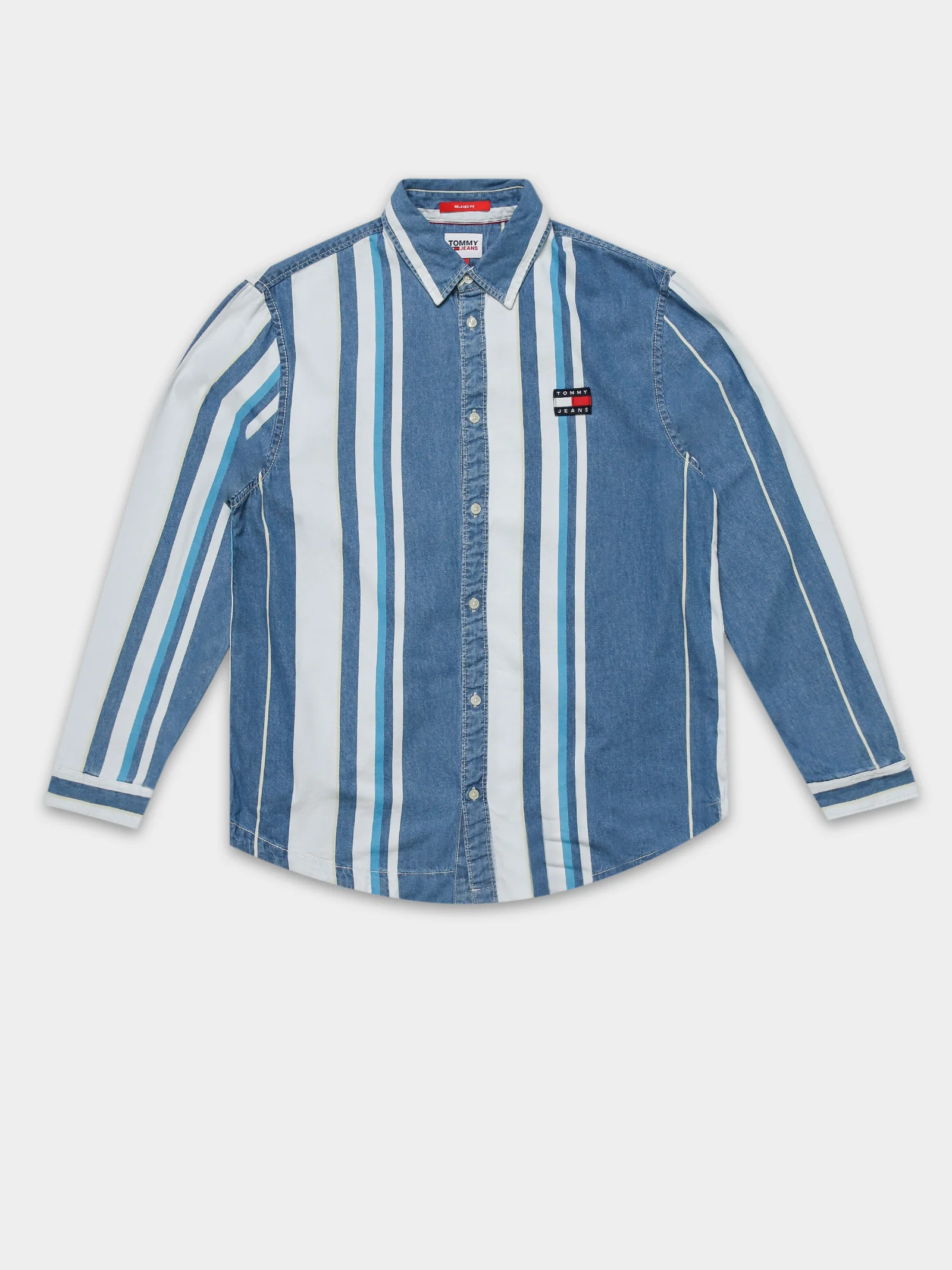 Stripe Denim Shirt - Image 7