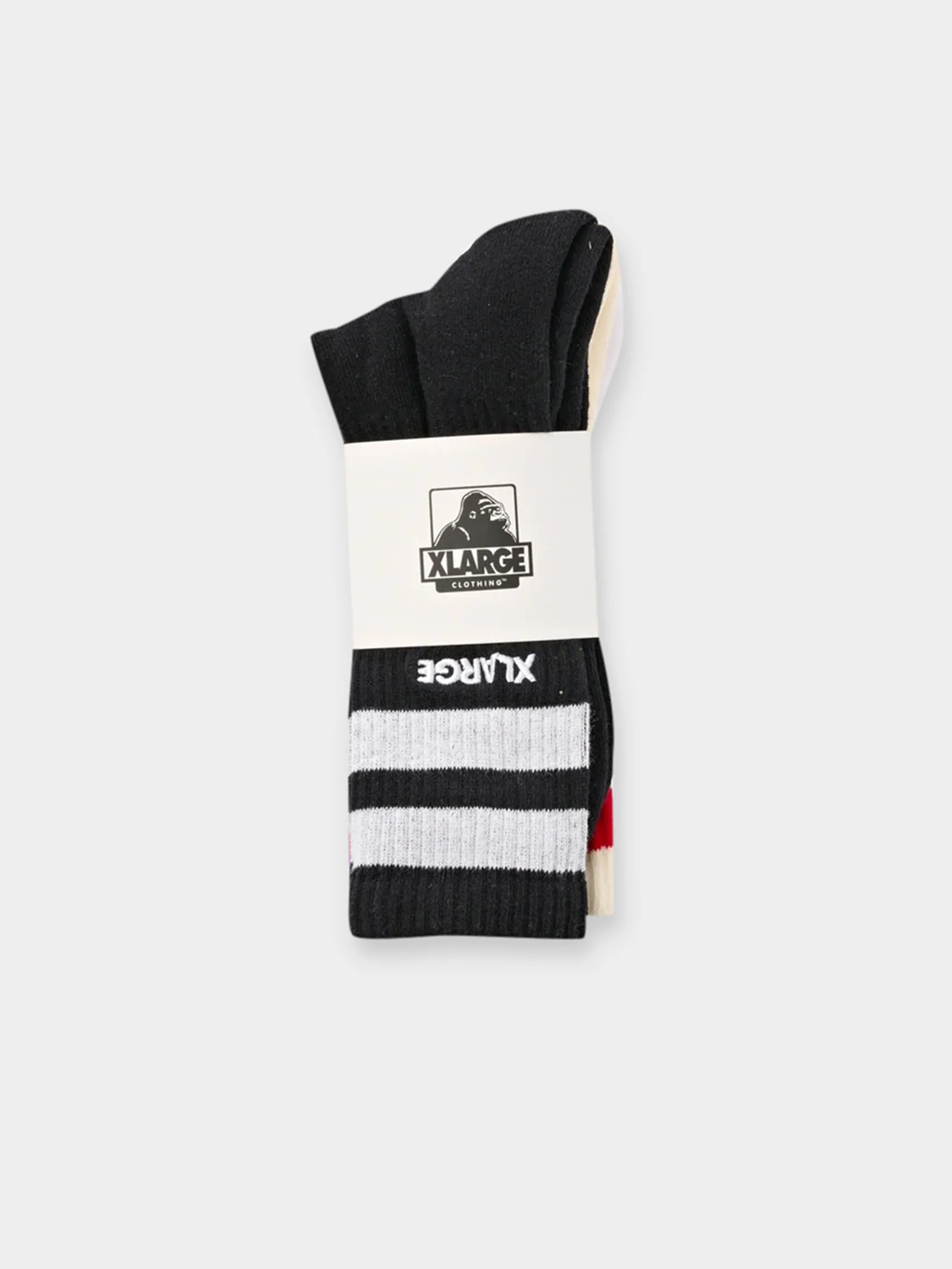 Stripe Organic Sock 3PK - Image 2