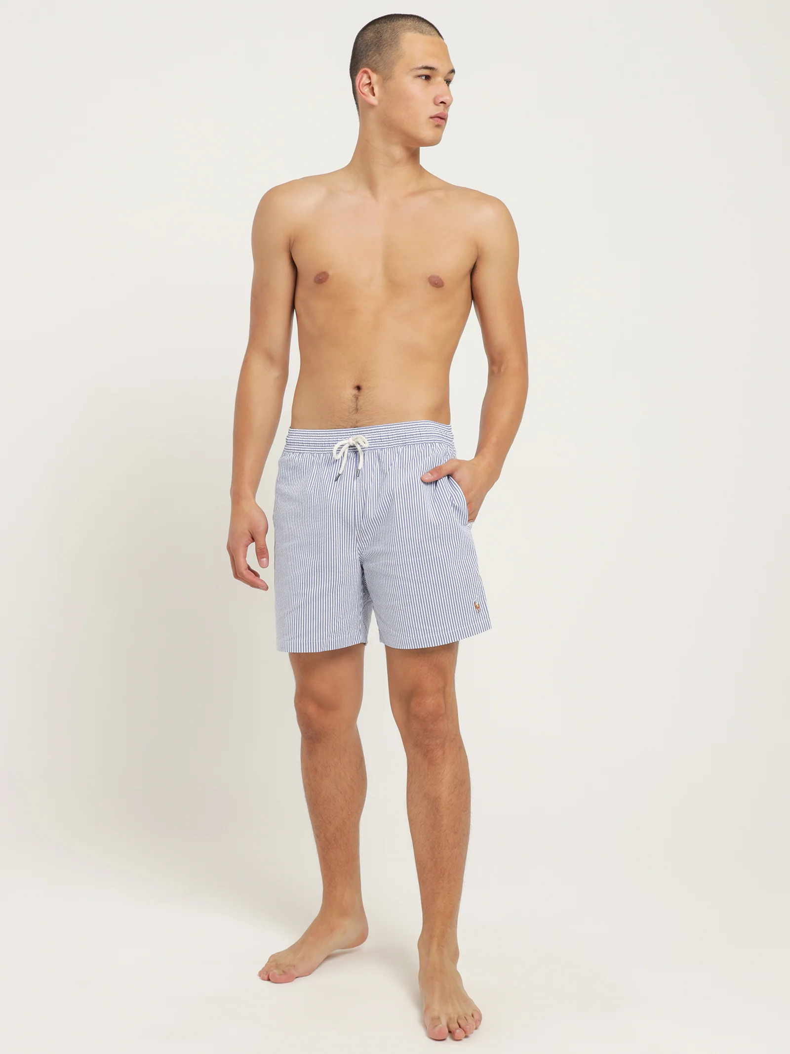 Striped Traveller Swim Shorts - Image 4