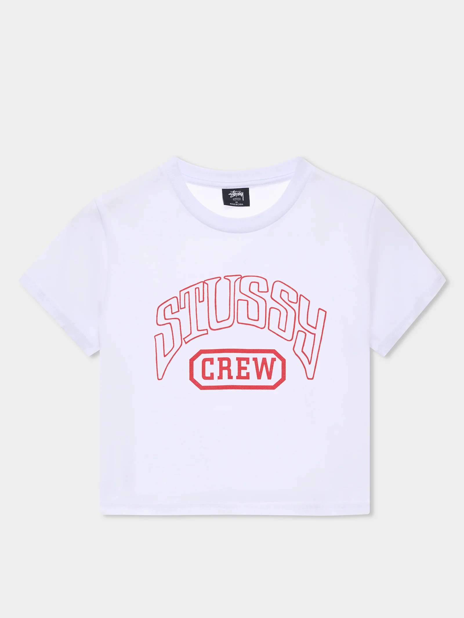 Stussy Crew Slim T-Shirt - Image 3