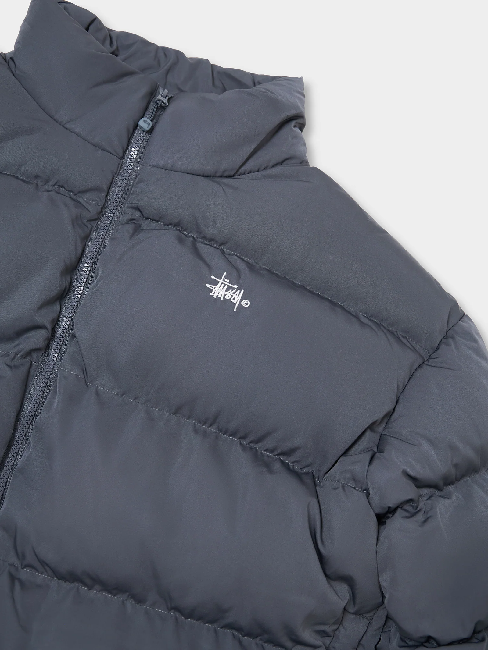 Graffiti Cropped Puffer Jacket - Image 6