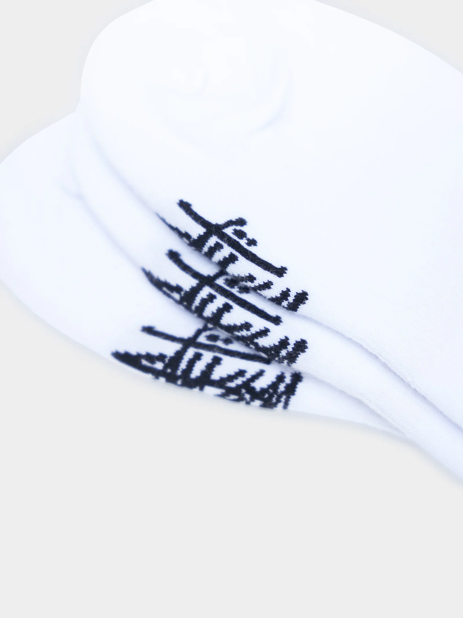 Graffiti N0-Show Socks 3Pk - Image 2