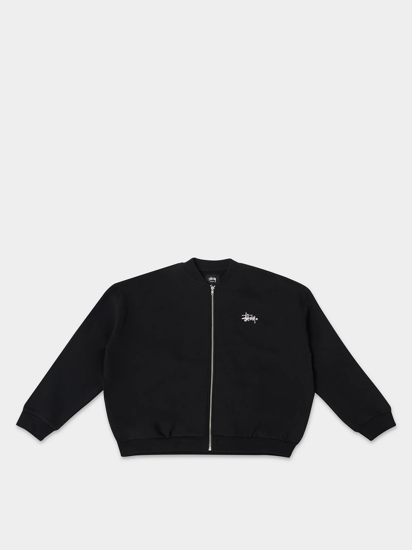 Graffiti Oversized Bomber Sweatshirt - Image 6