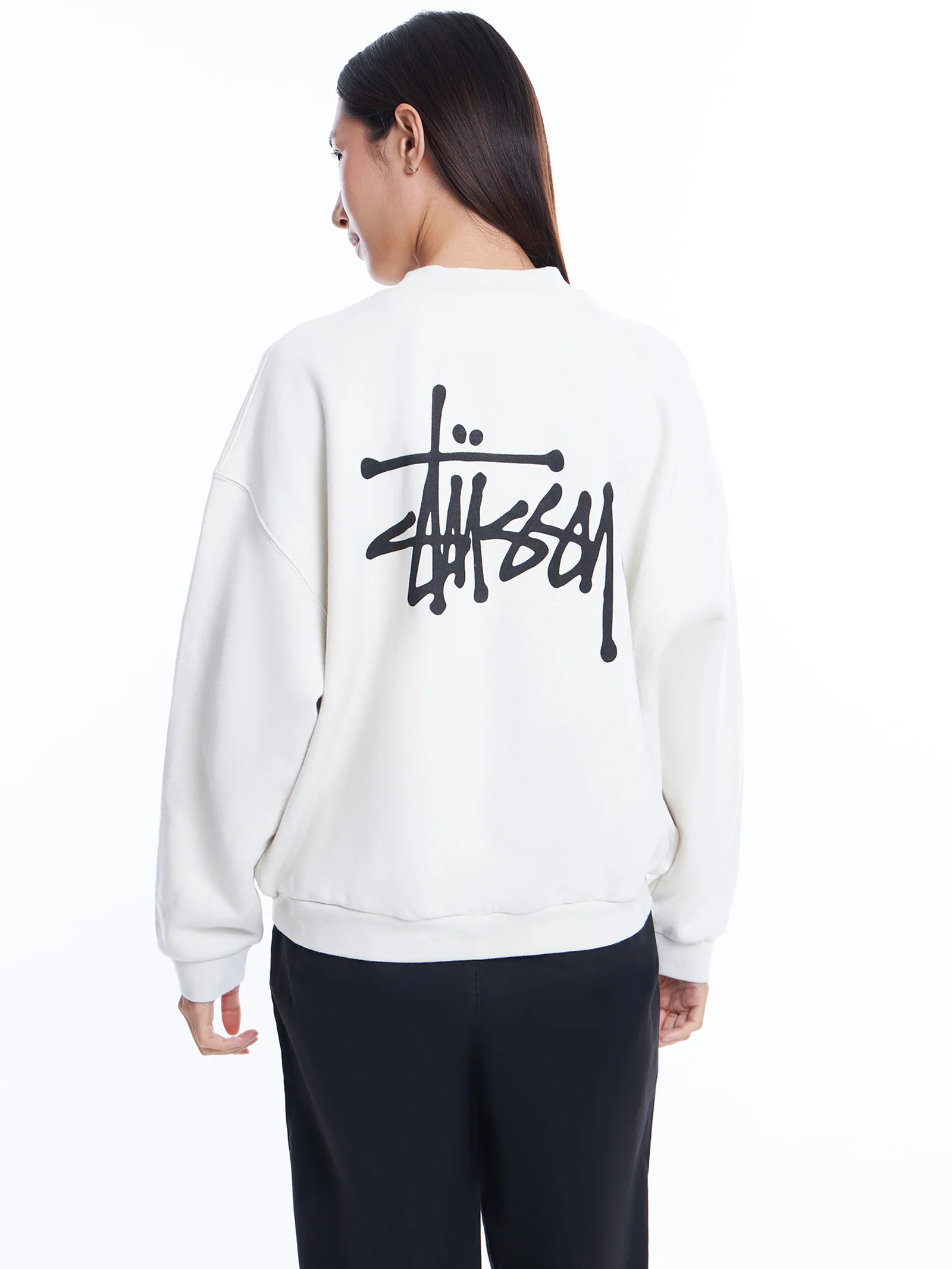 Graffiti Oversized Bomber Sweatshirt - Image 3
