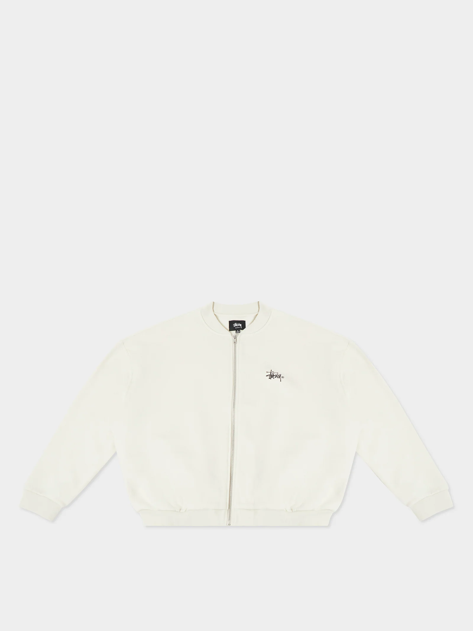 Graffiti Oversized Bomber Sweatshirt - Image 7