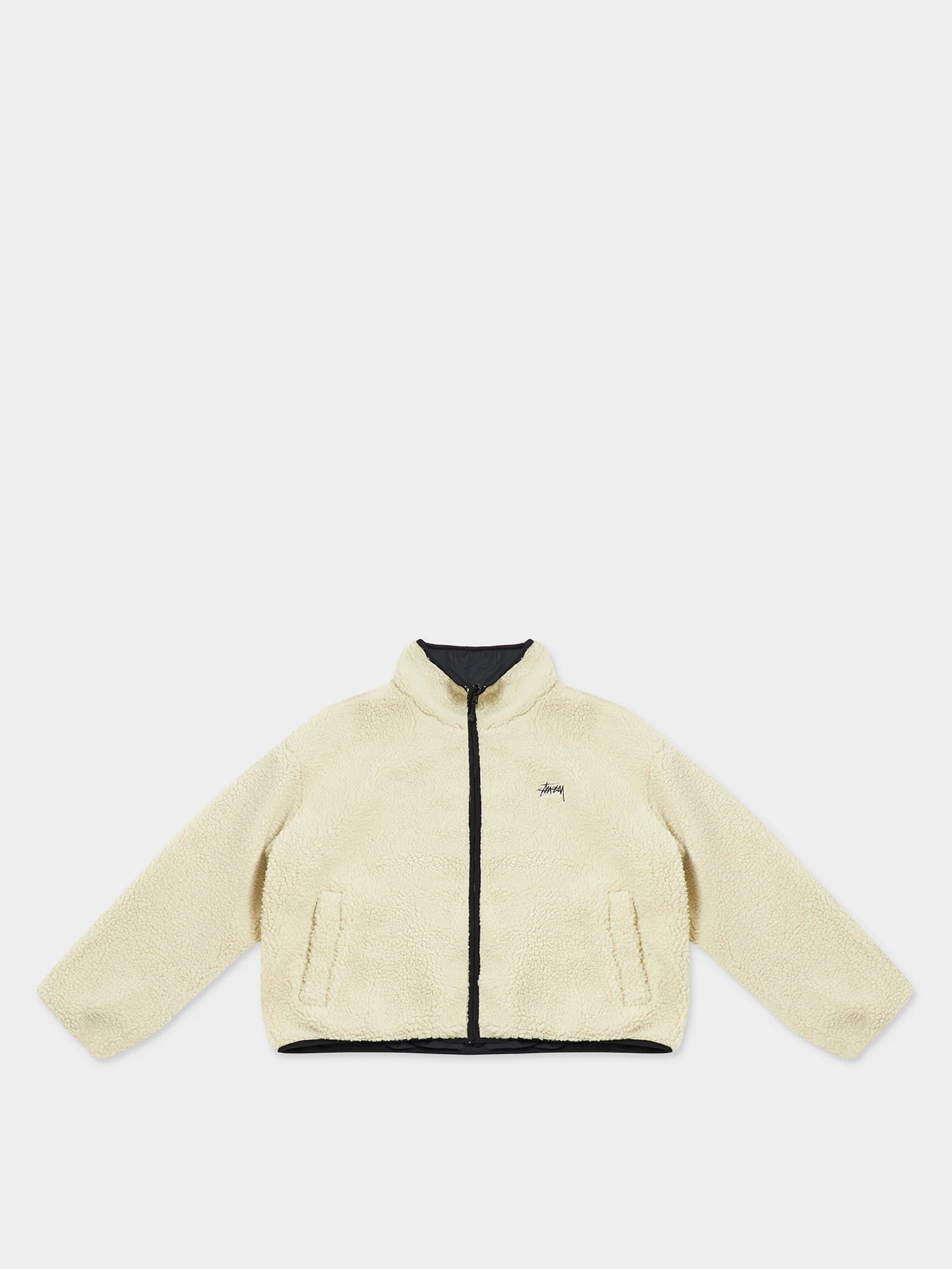 Reversible Graffiti Cropped Jacket - Image 6