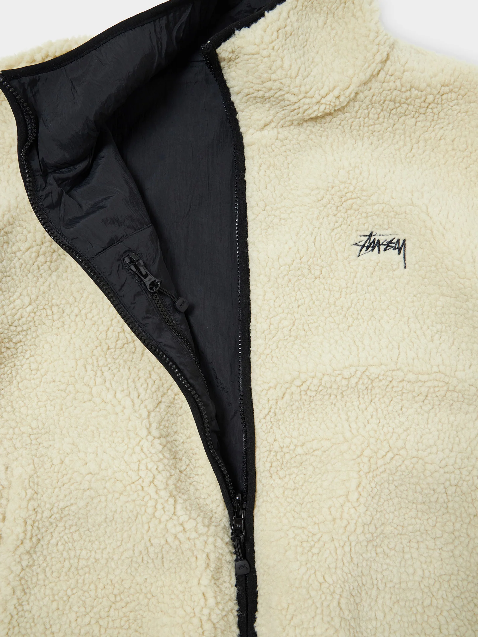 Reversible Graffiti Cropped Jacket - Image 7