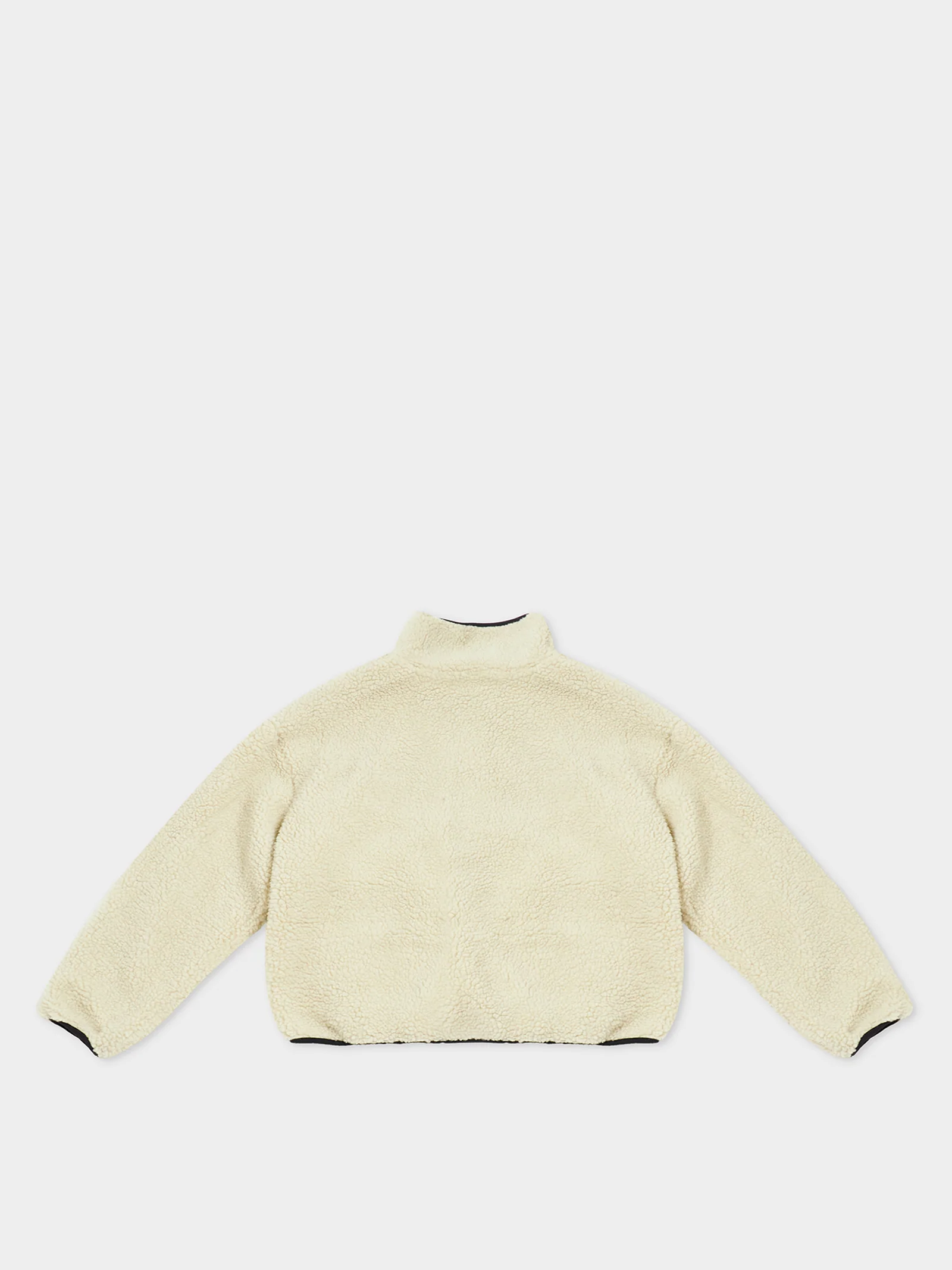 Reversible Graffiti Cropped Jacket - Image 8