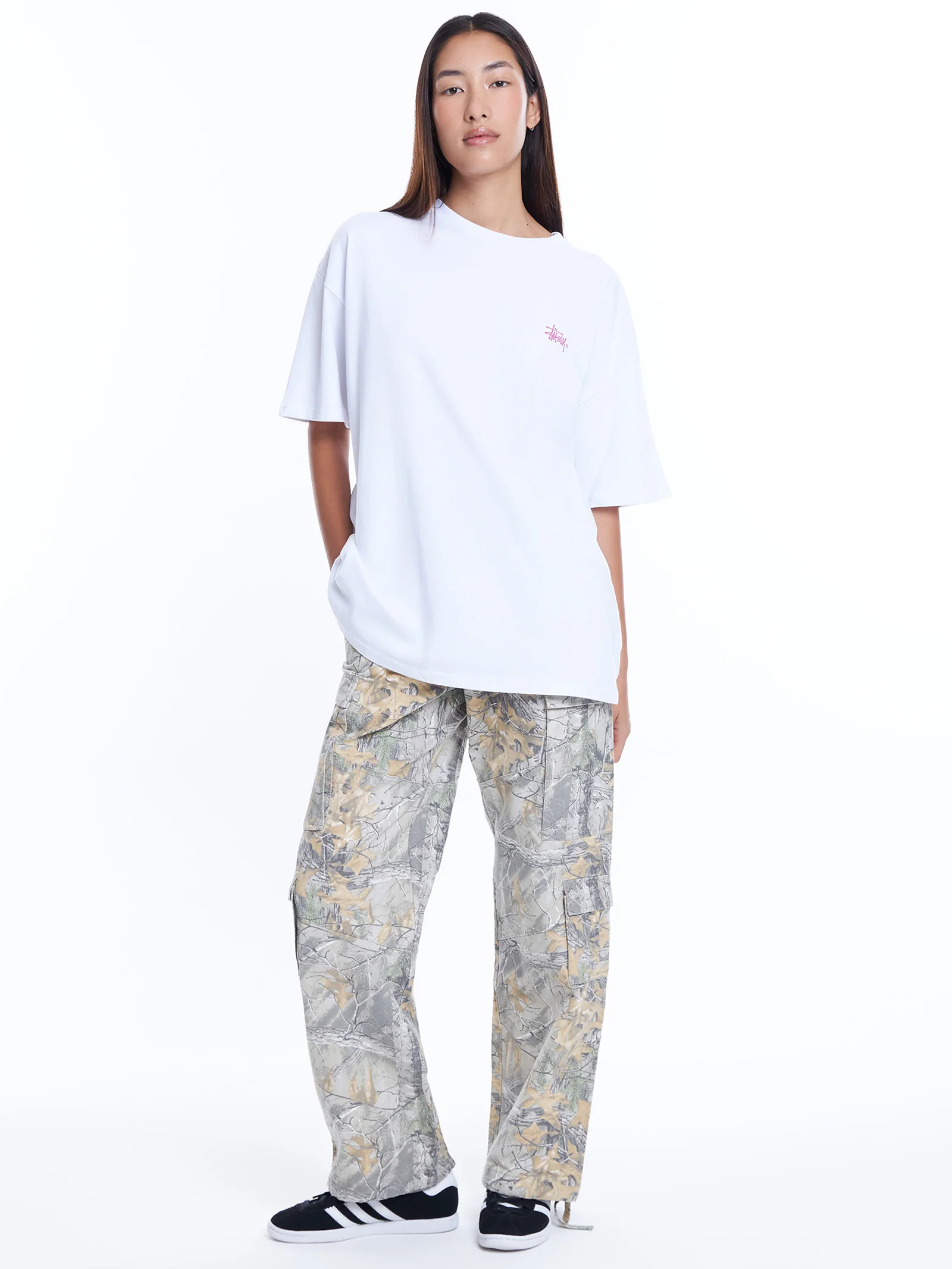 Shadow Graffiti Heavyweight Relaxed T-Shirt - Image 4