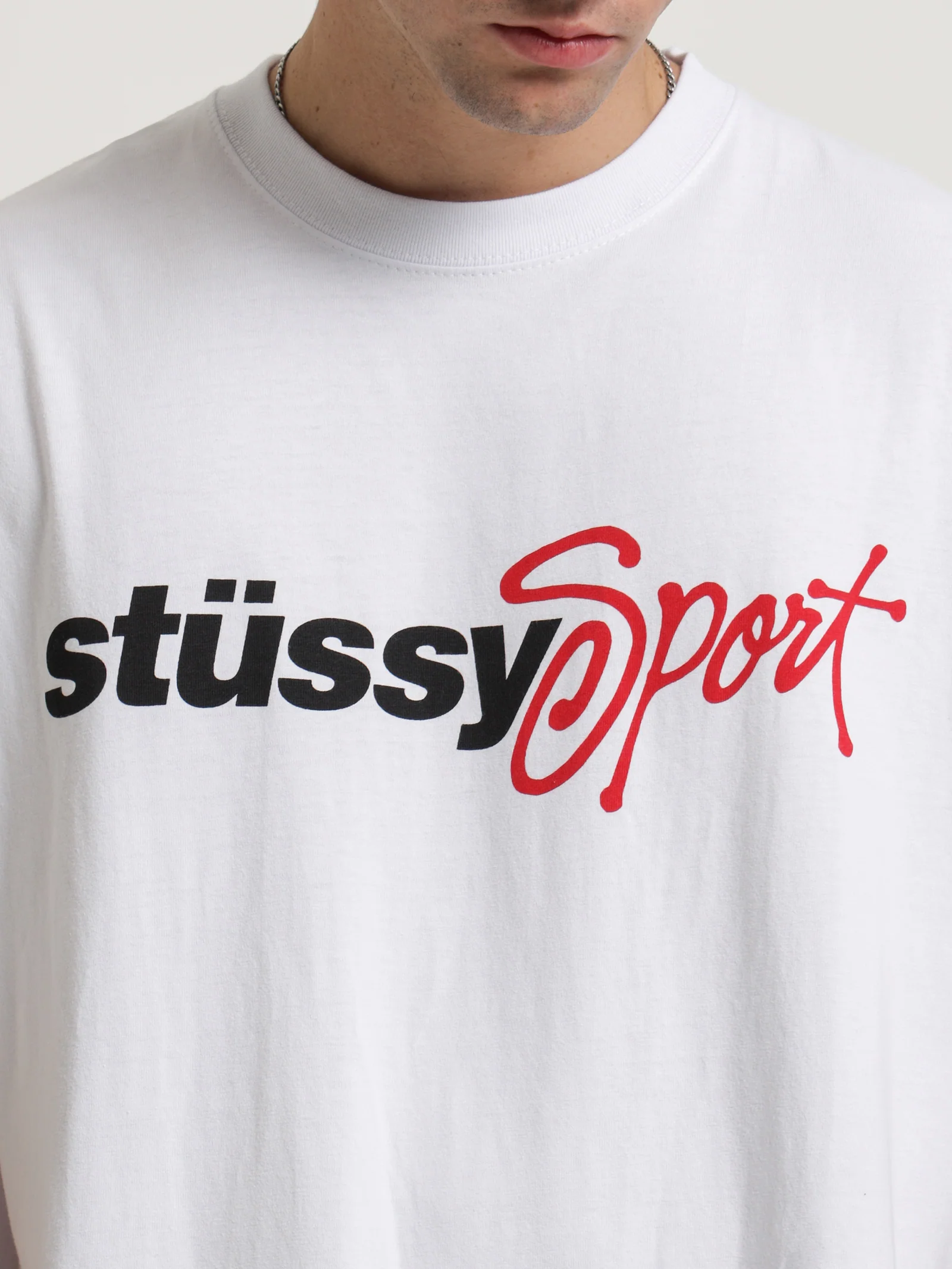 Stussy Sport 50-50 T-Shirt - Image 3
