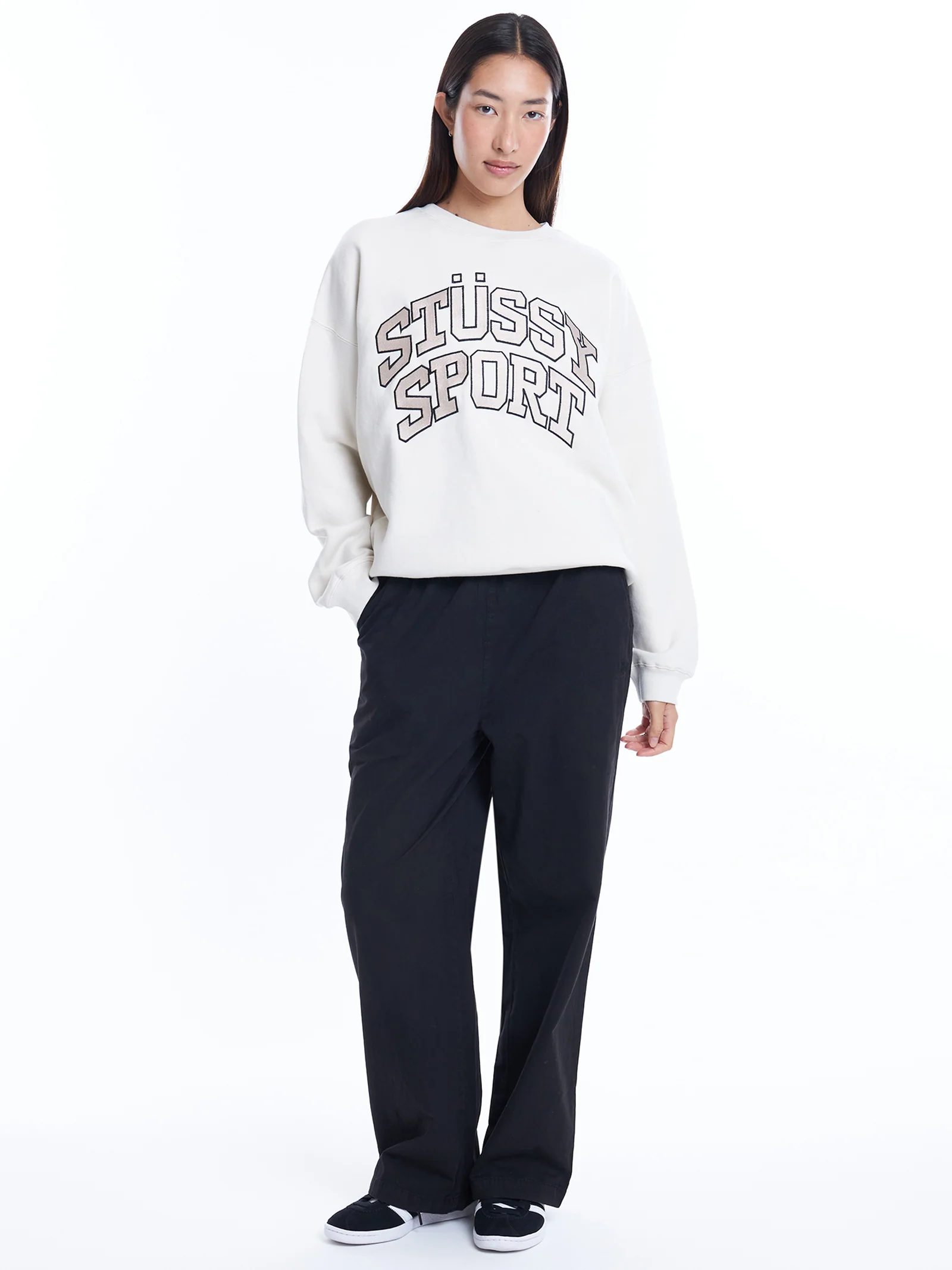 Stussy Sport Oversized Crew - Image 4
