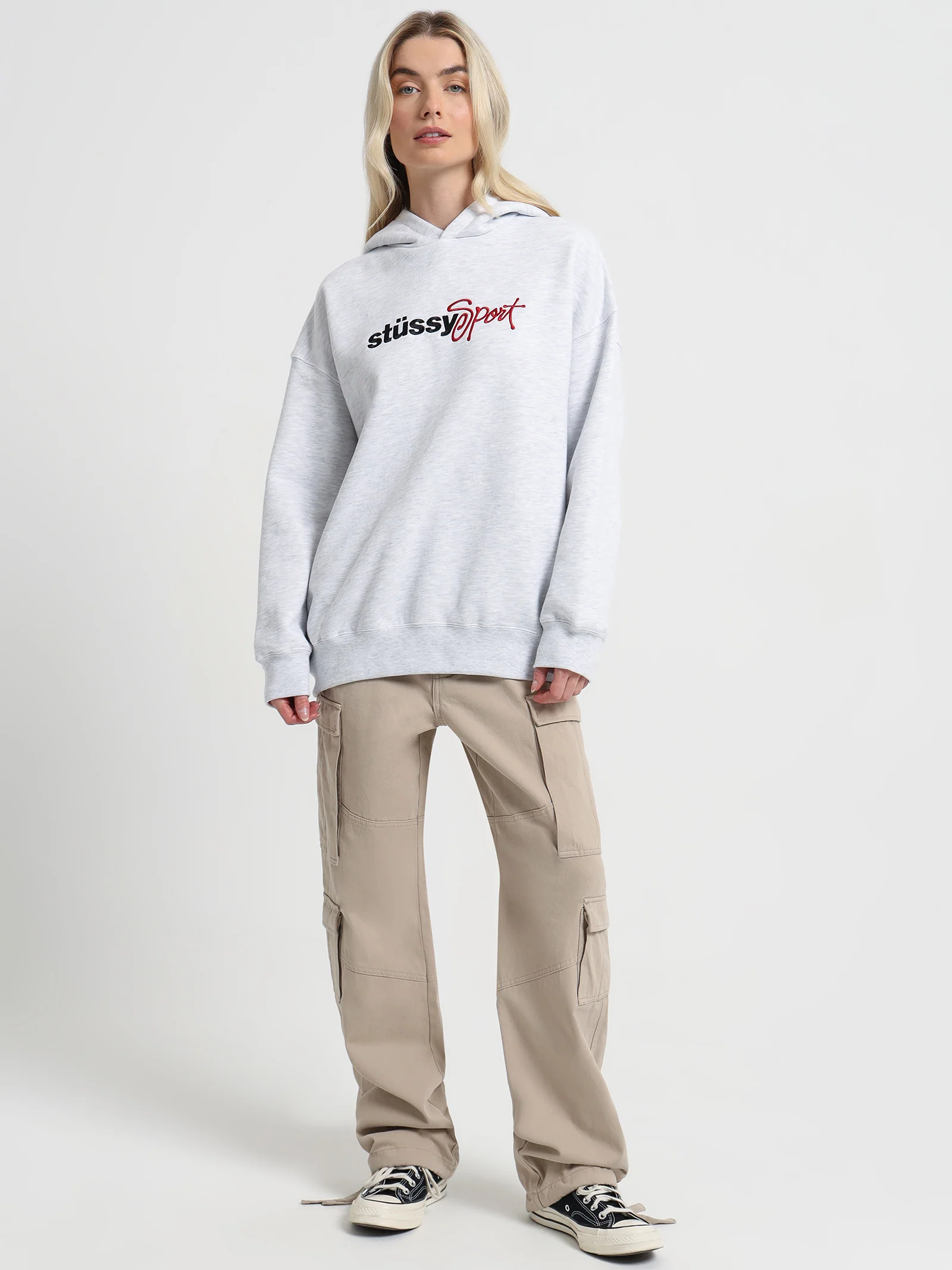 Stussy Sport Oversized Hooded Sweat - Image 2