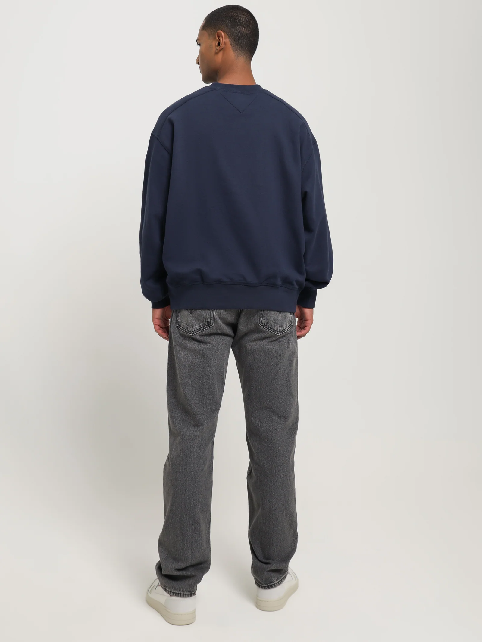 Sueded Comfort Fit Sweatshirt - Image 5