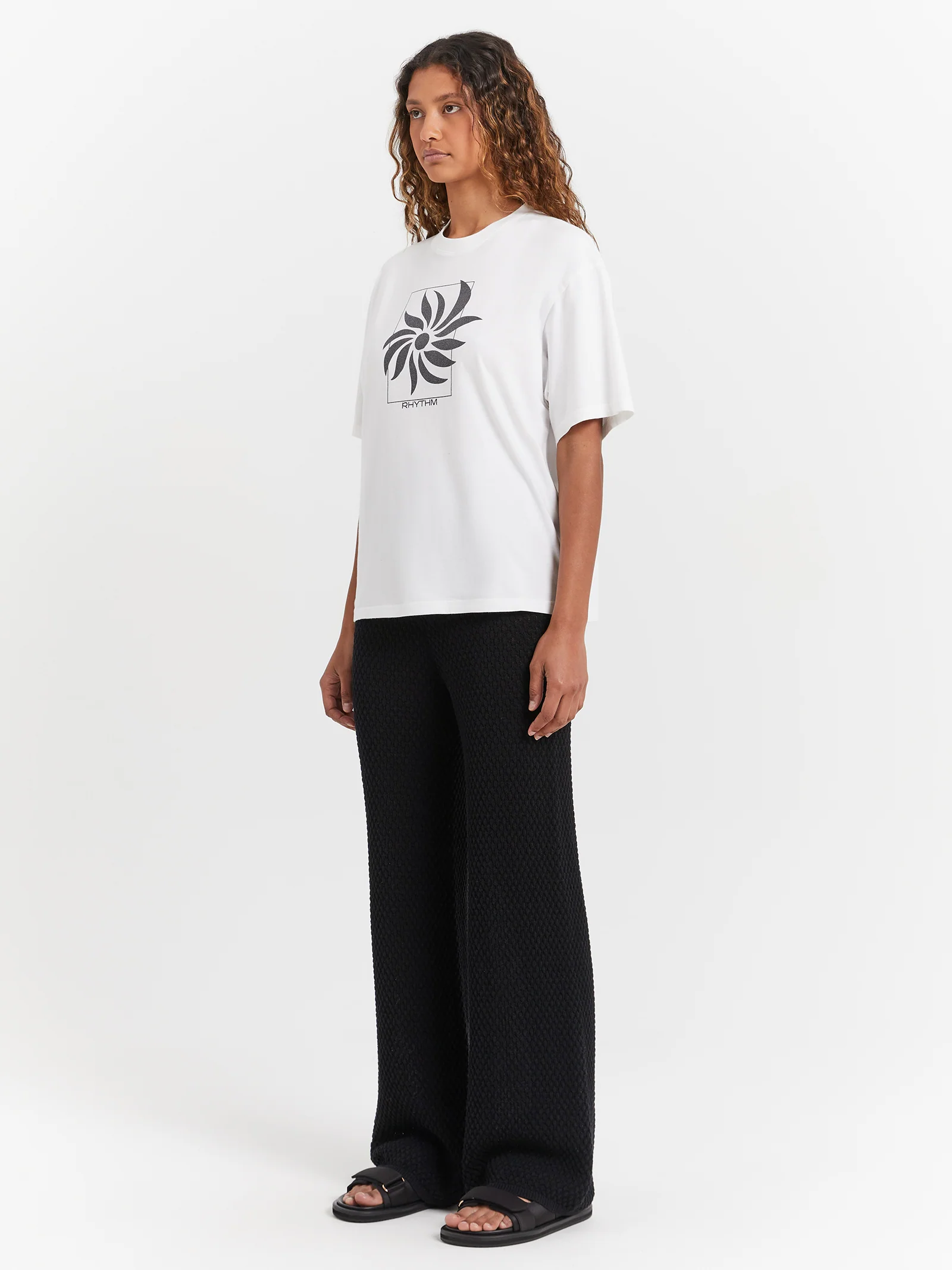 Sun Dial Oversized T-Shirt - Image 4