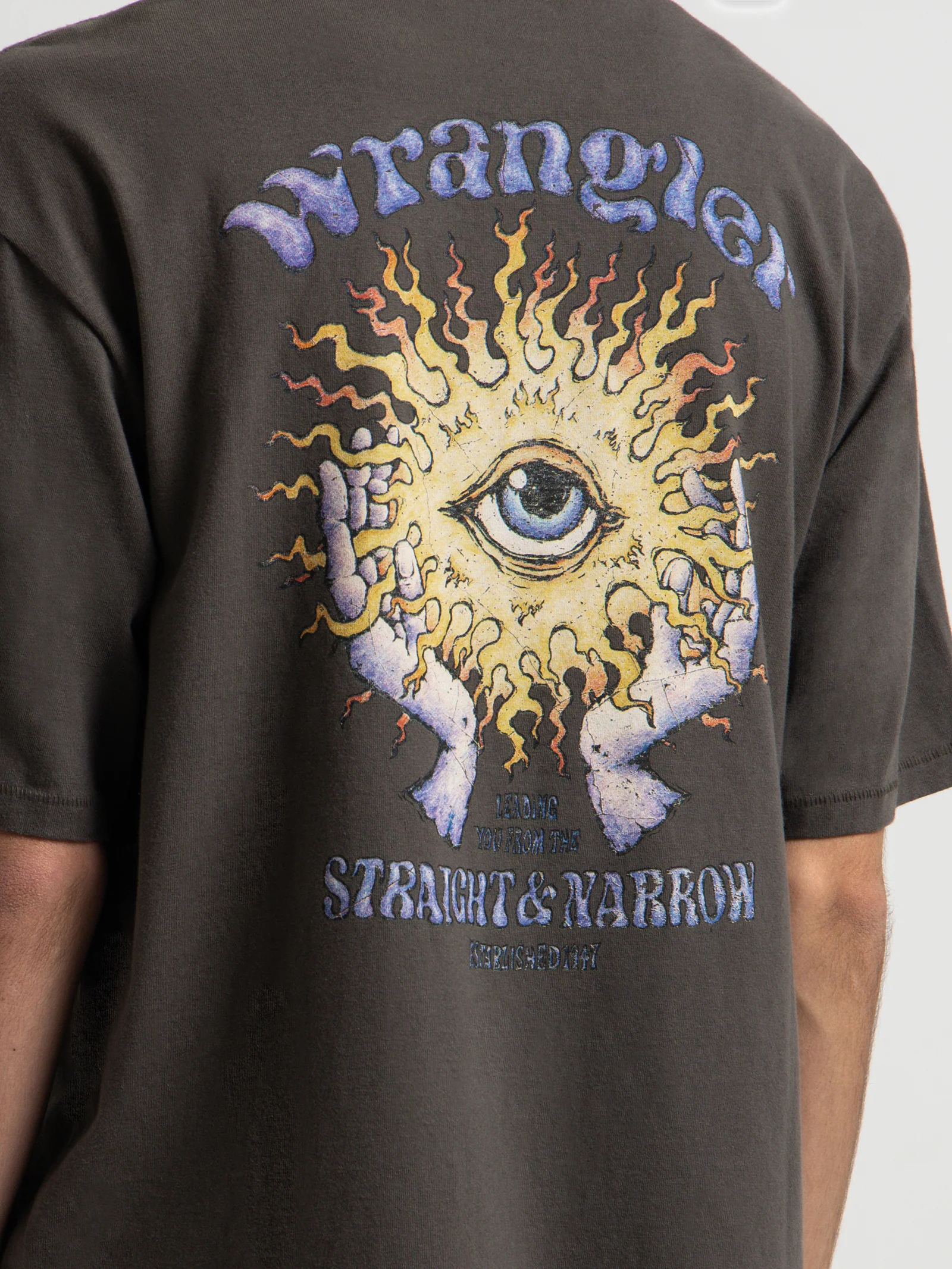 Sun Hands Slacker Recycled Cotton T-Shirt - Image 3