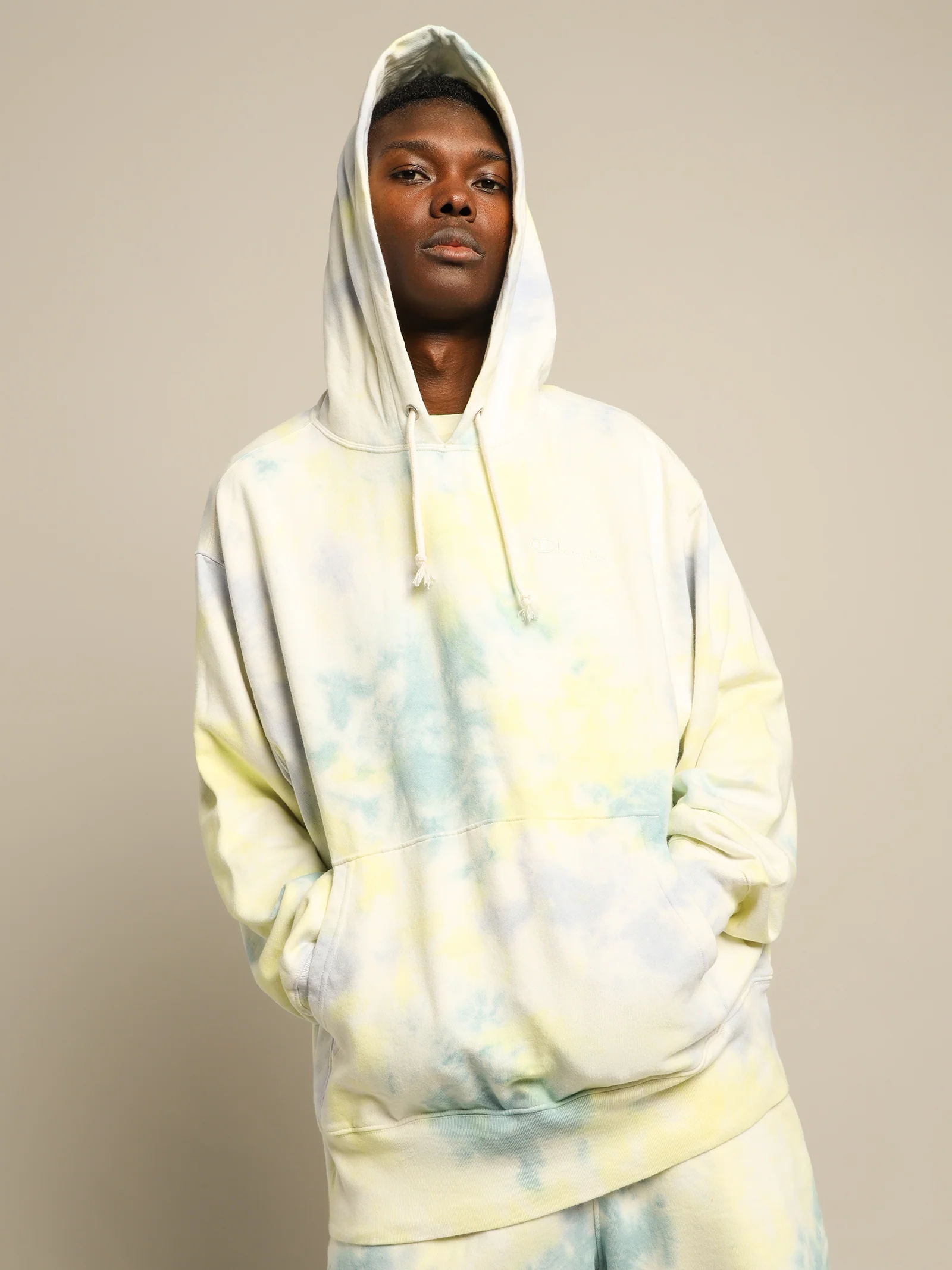 Sun Washed Garment Dye Hoodie - Image 2