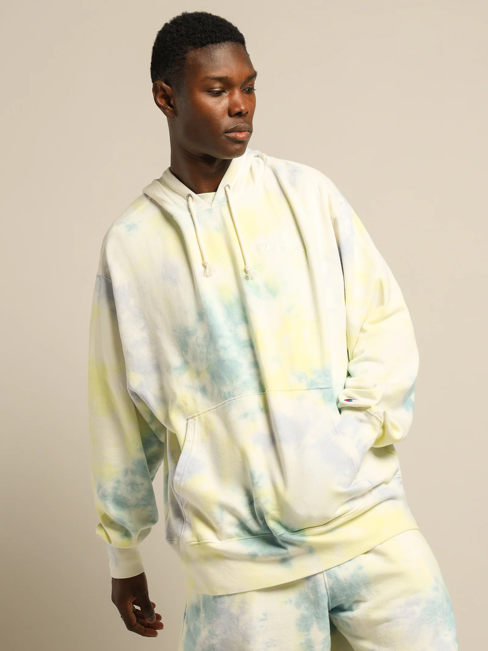 Sun Washed Garment Dye Hoodie - Image 3