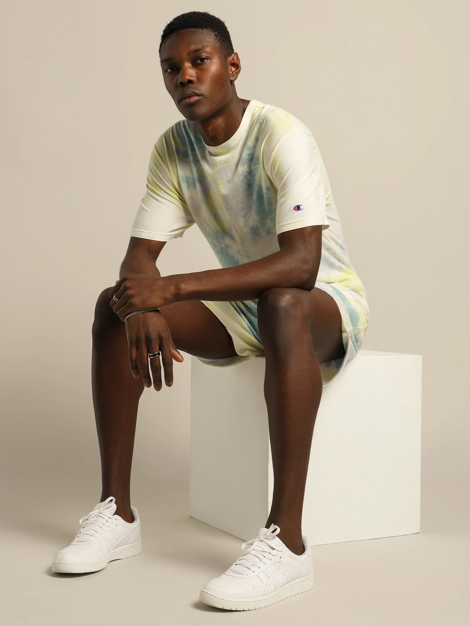 Sun Washed Garment Dye T-Shirt - Image 2