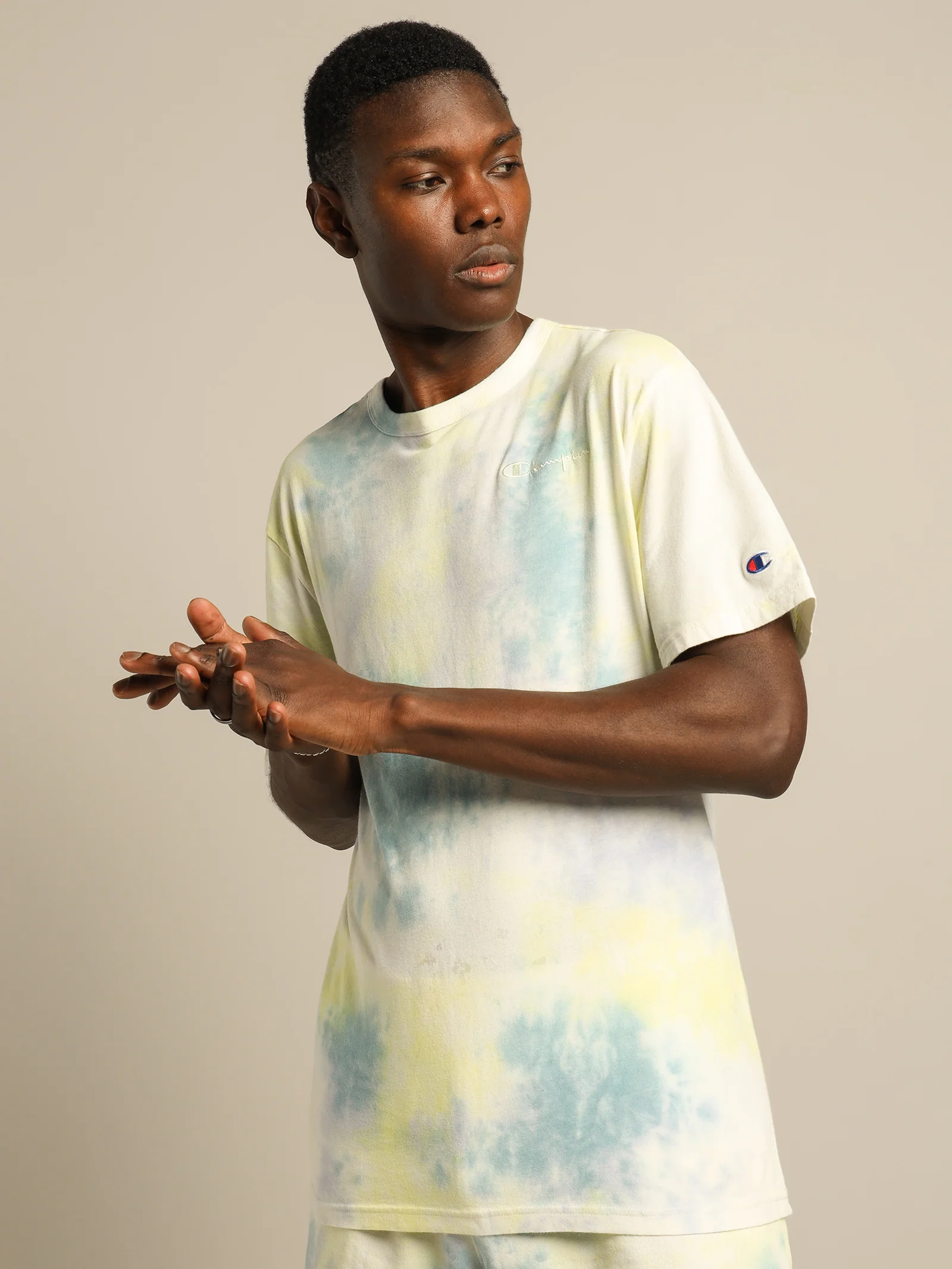 Sun Washed Garment Dye T-Shirt - Image 3