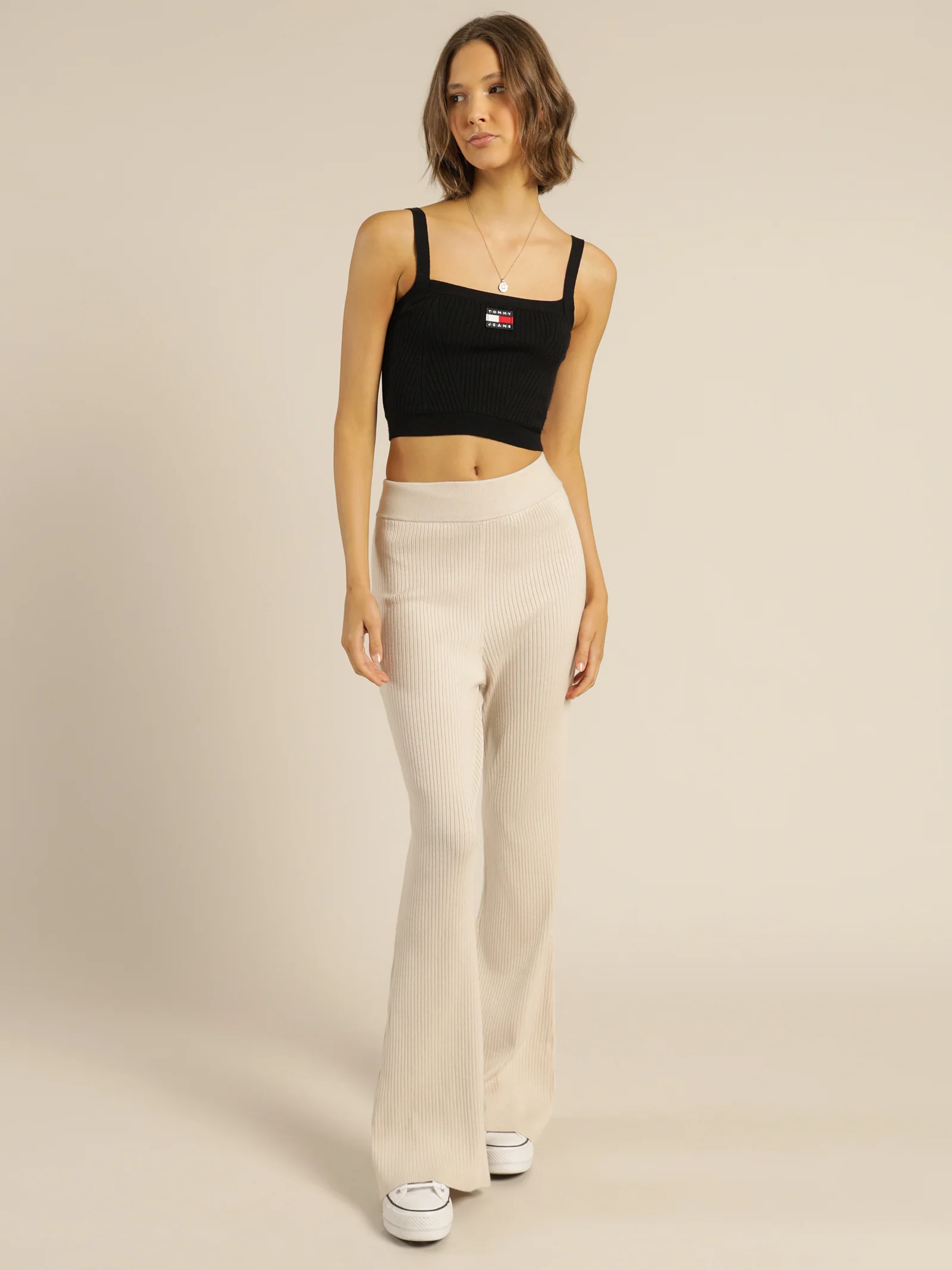 Super Crop Badge Rib Cami - Image 4