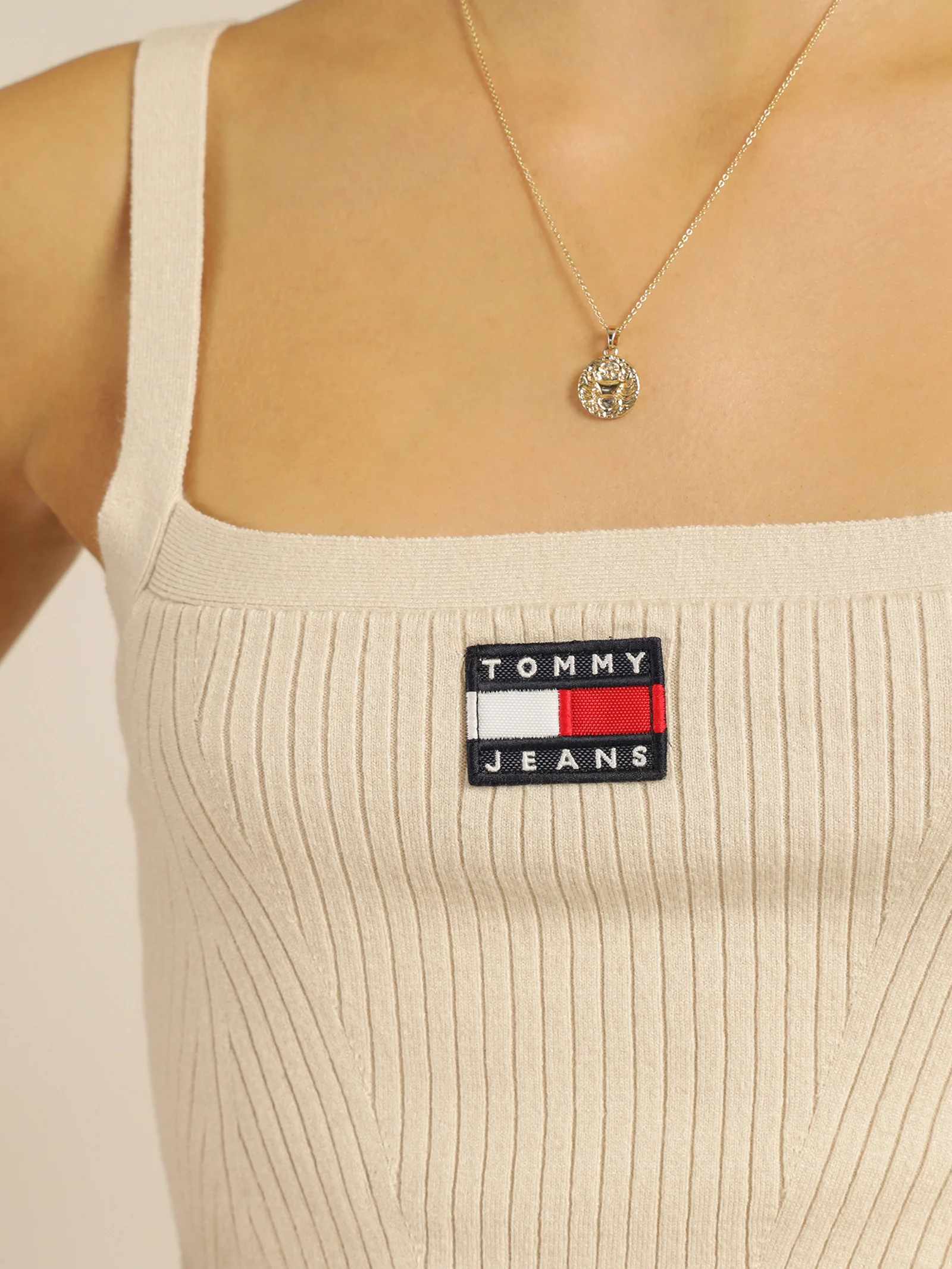 Super Crop Badge Rib Cami - Image 5