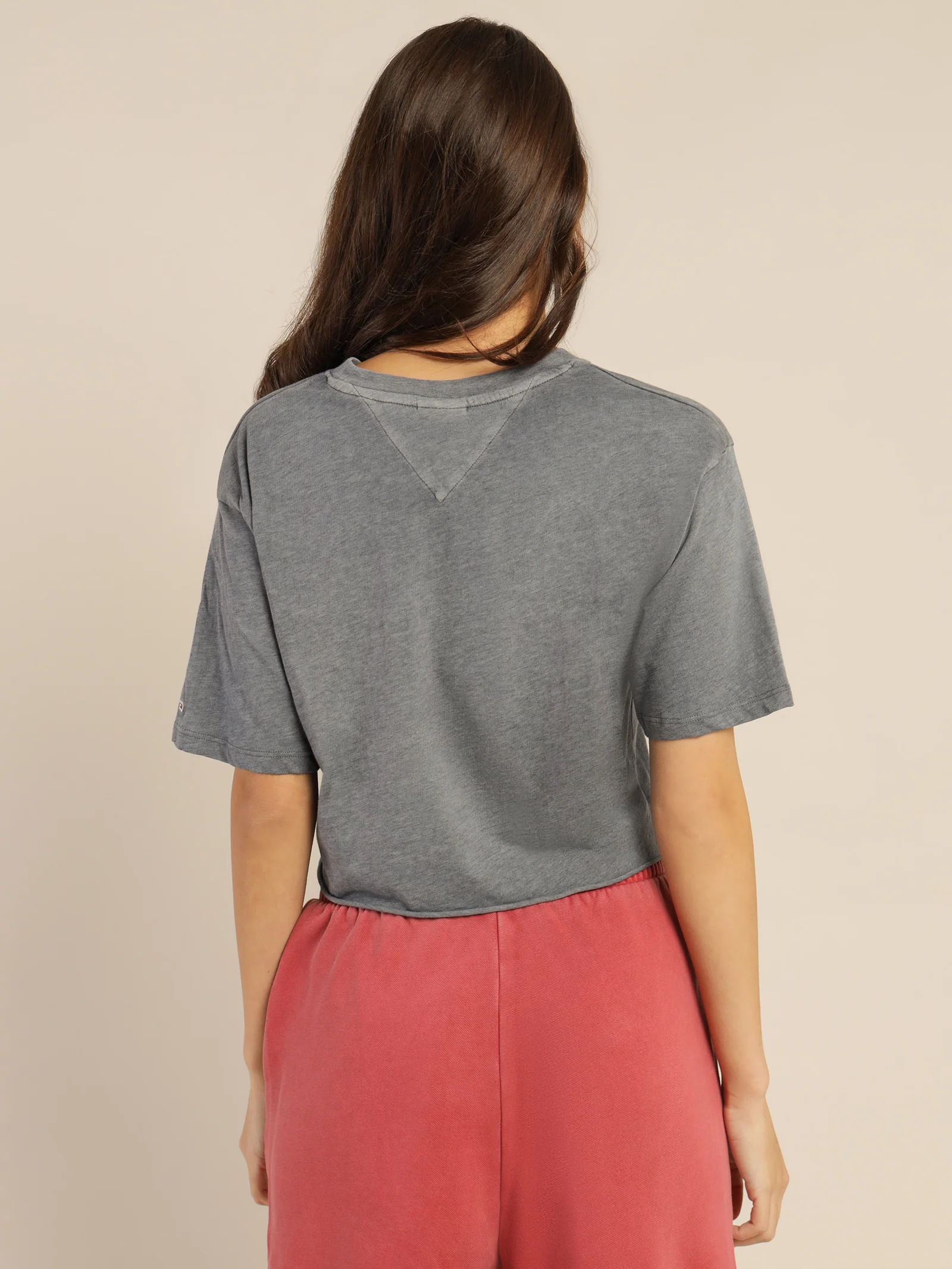 Super Cropped College Tiger T-Shirt - Image 6