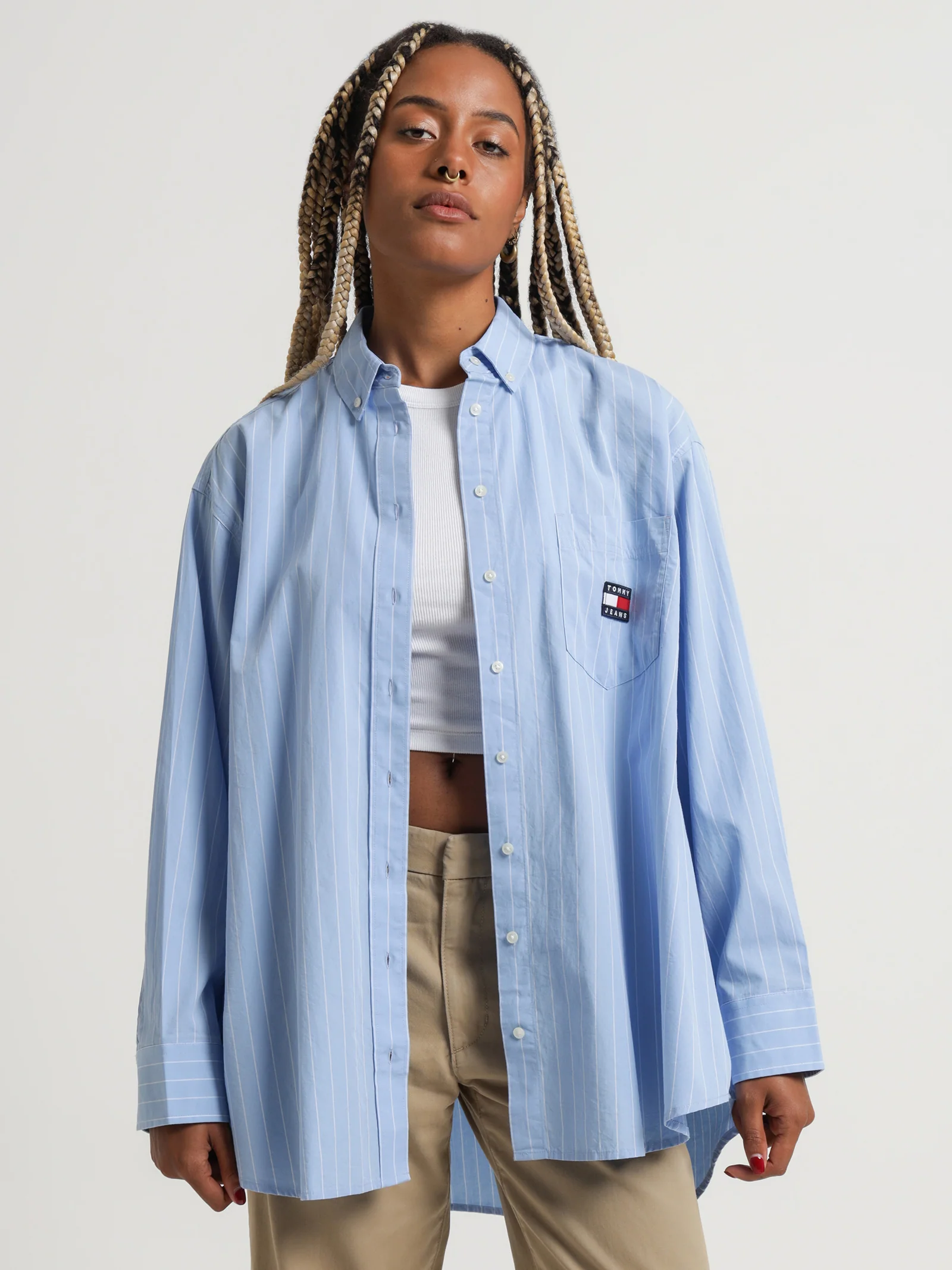 Super Oversized Stripe Shirt