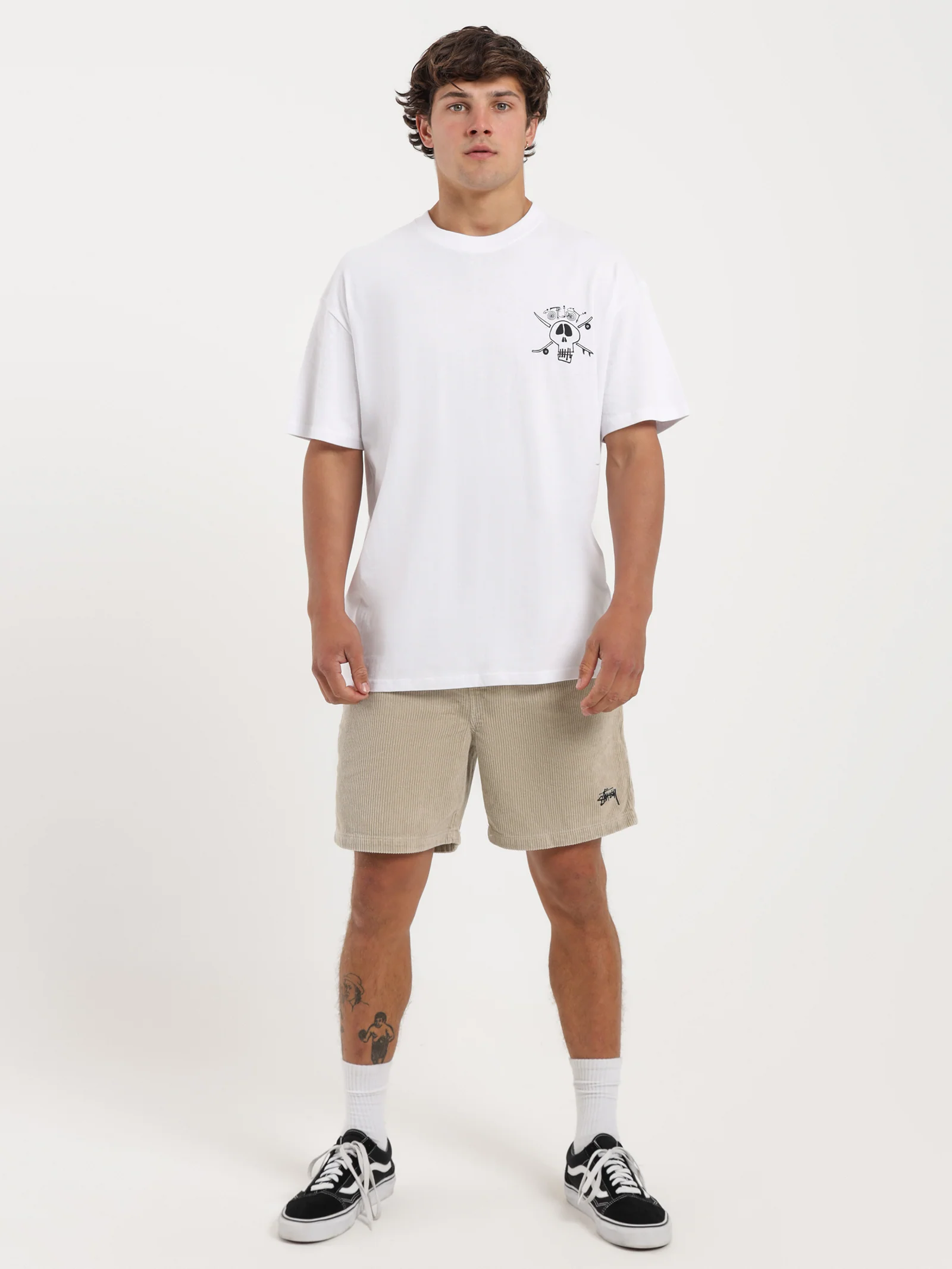 Surf Skate Skull 50/50 T-Shirt - Image 5
