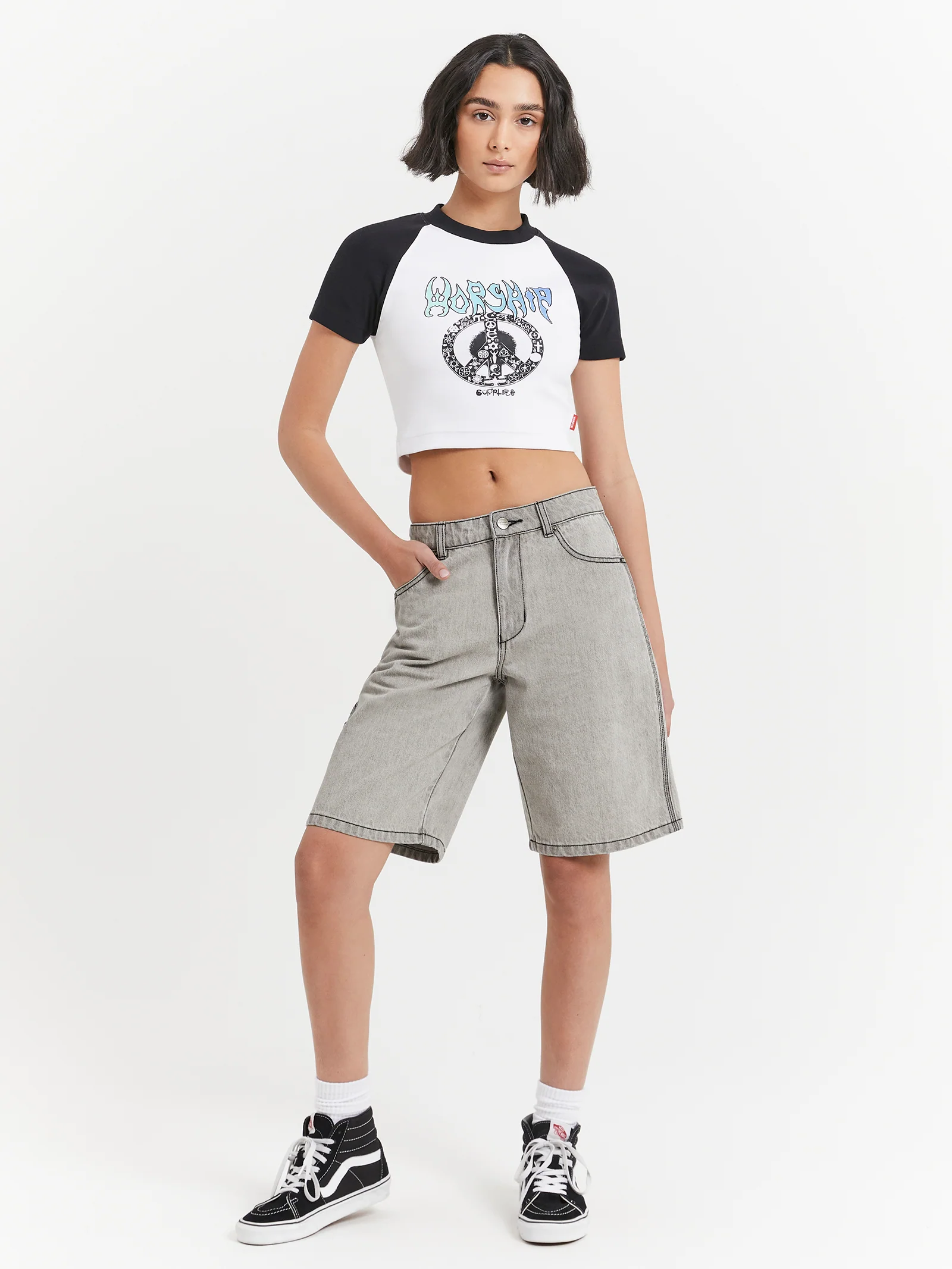 Symbolist Micro Raglan T-Shirt - Image 2